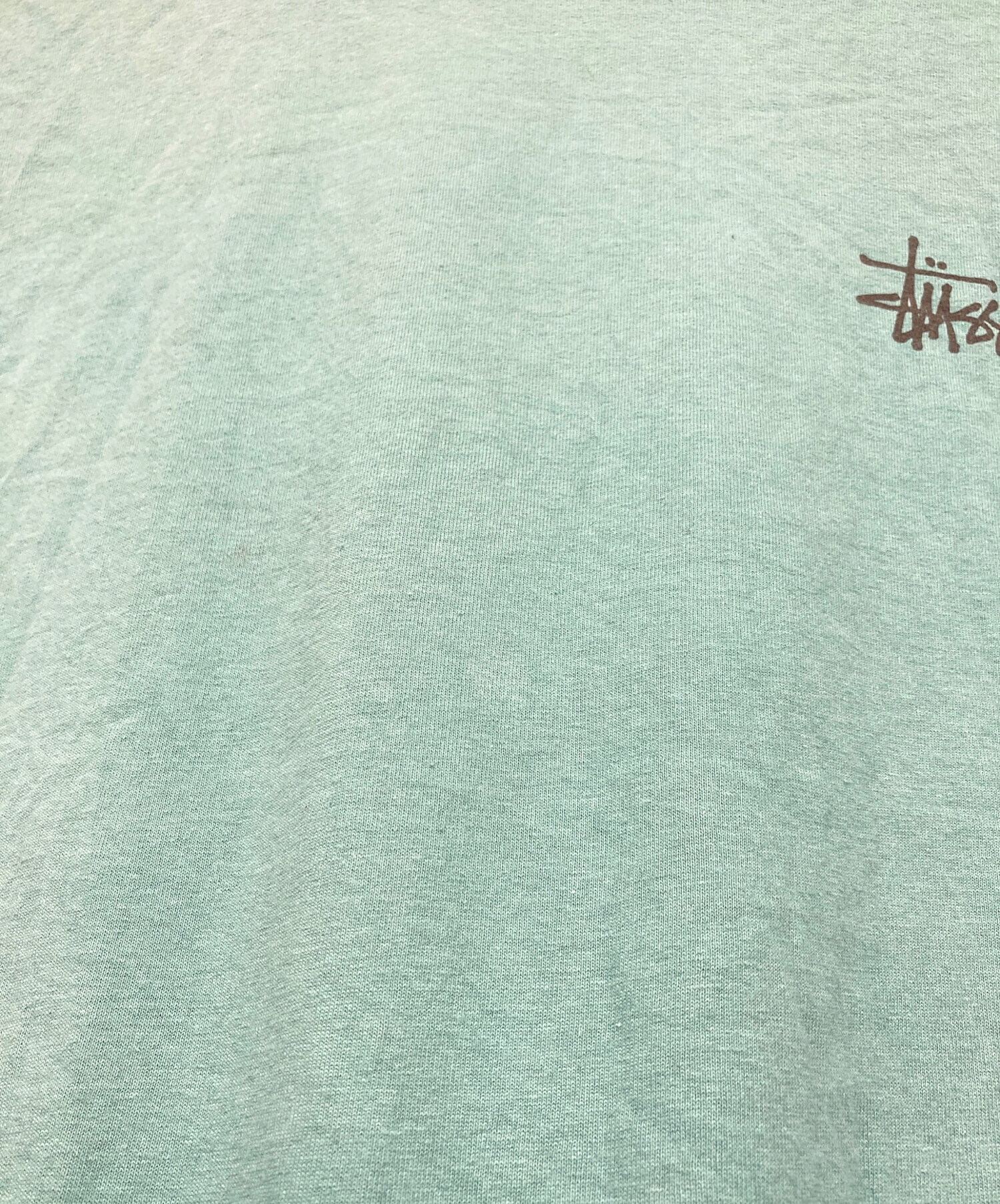 中古・古着通販】stussy (ステューシー) プリントTシャツ ミント 