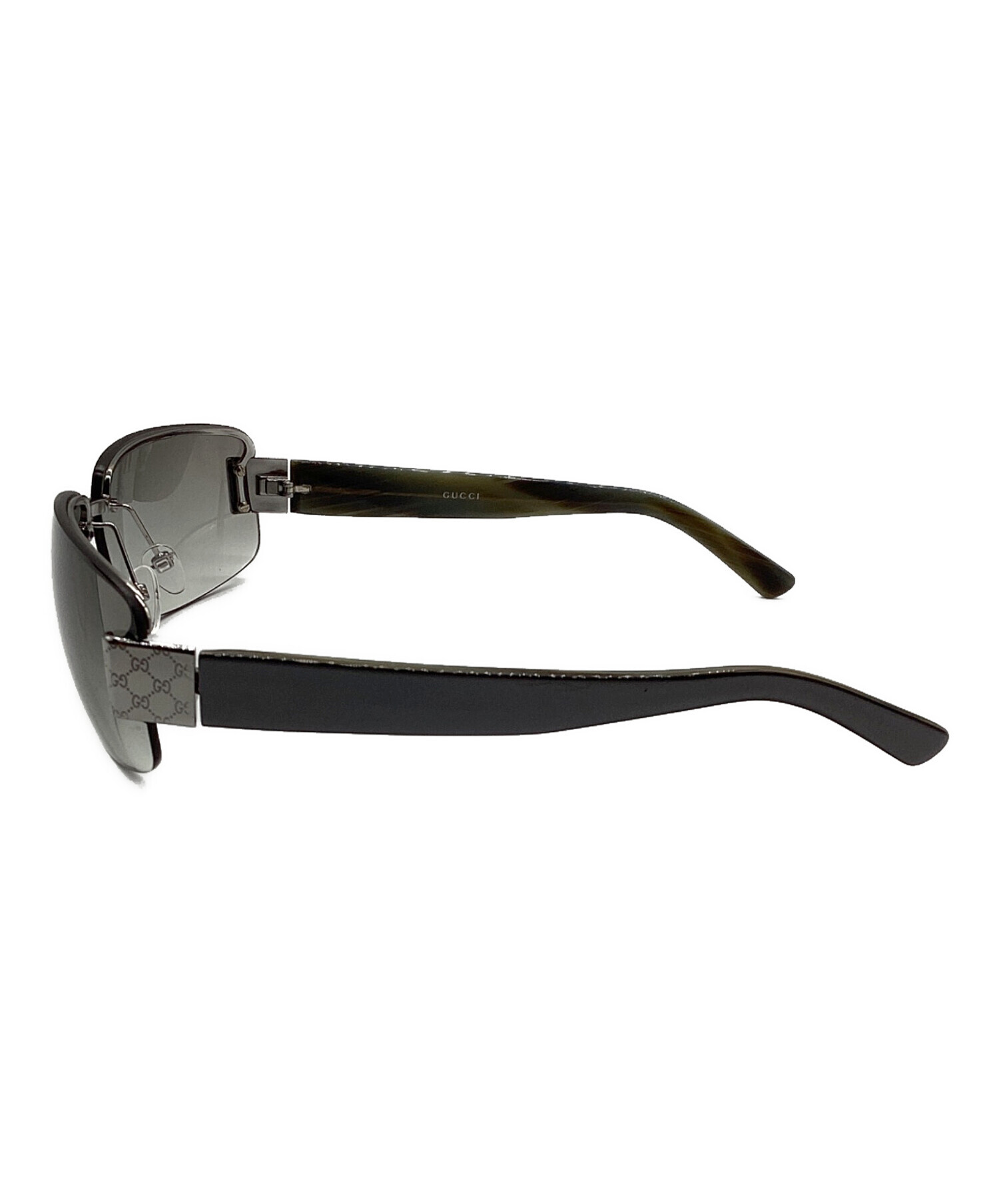 GUCCI ブラックサングラス 中古・古着通販】GUCCI (グッチ) サングラス サイズ:61□15｜ブランド