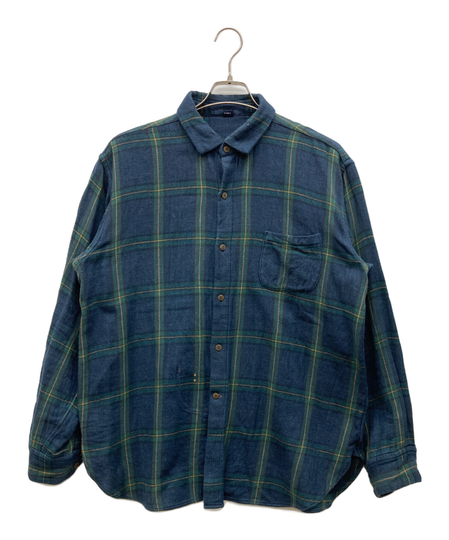 45rpm / ジンバネルの908チロルシャツ/コットン/CML/チェック/81230034 中古・古着通販】45rpm (45アールピーエム) ジンバネルの908チロル