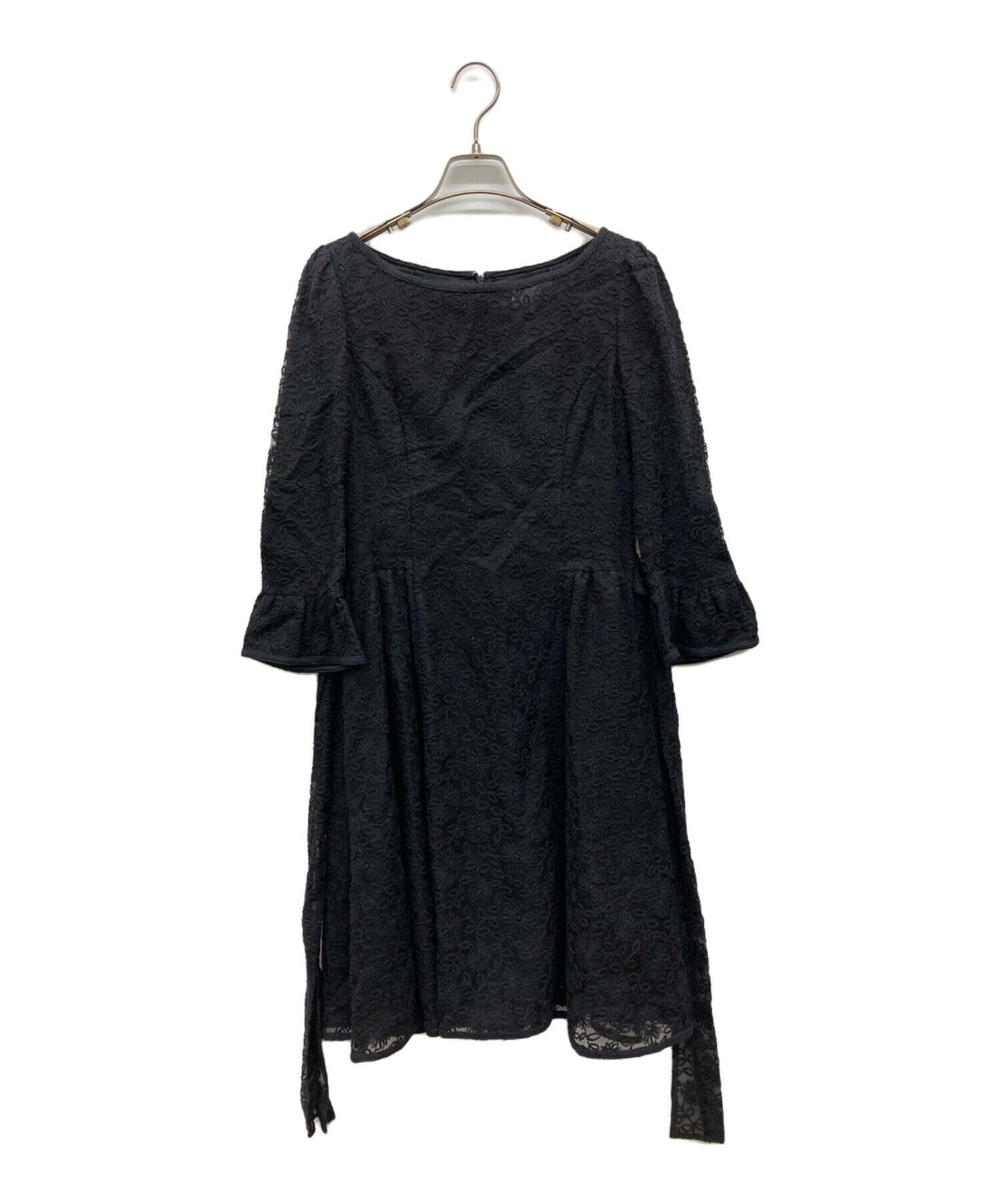 Rene ルネ/リネンワンピース/ABランク/24【中古】 中古・古着通販】Rene (ルネ) ワンピース ベージュ サイズ:38