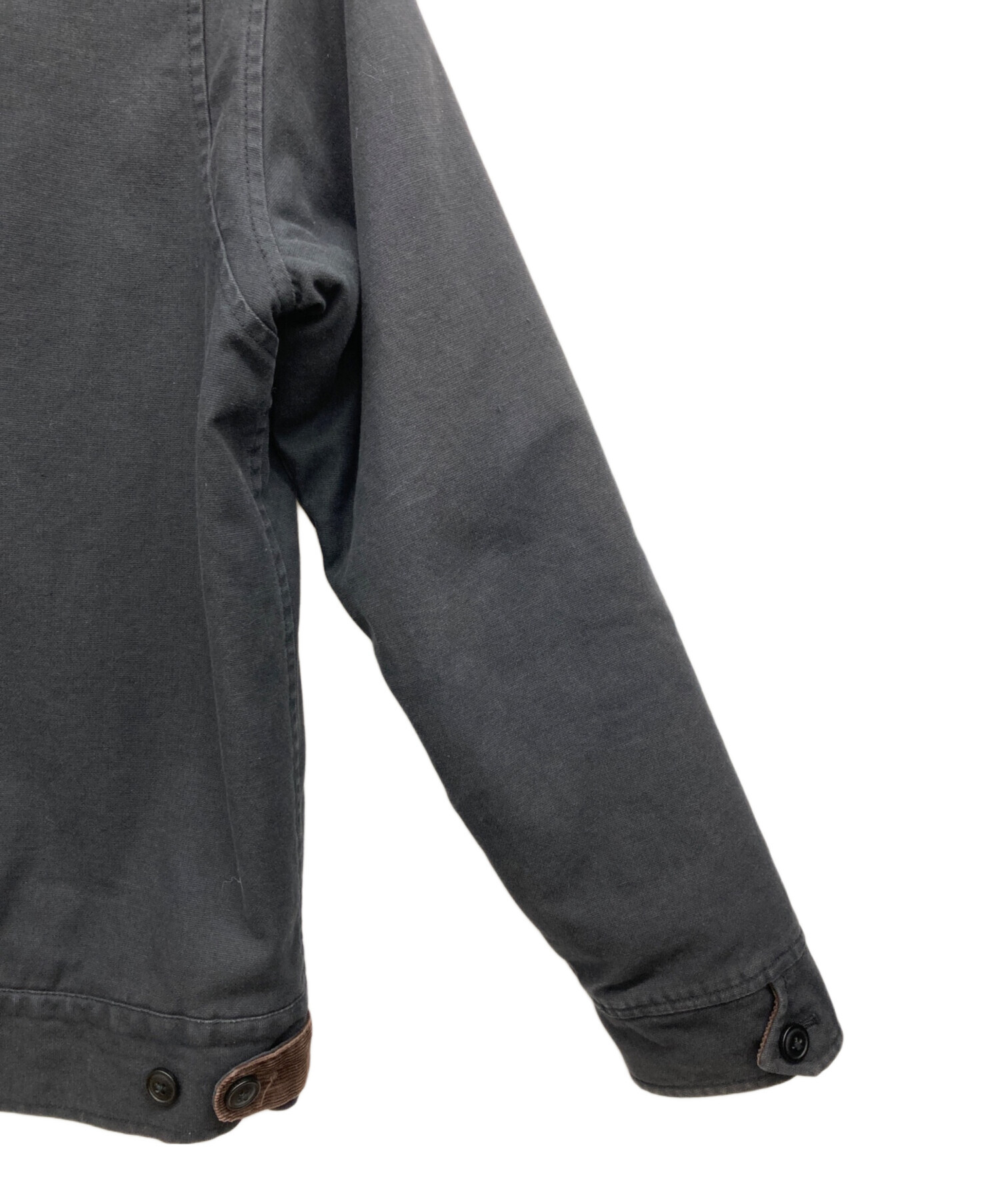 中古・古着通販】stussy (ステューシー) デッキジャケット ブラック