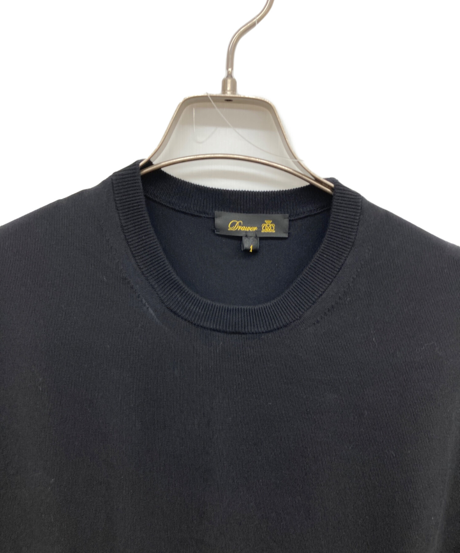 中古・古着通販】DRAWER (ドゥロワー) 16Gxタフタワンピース ブラック