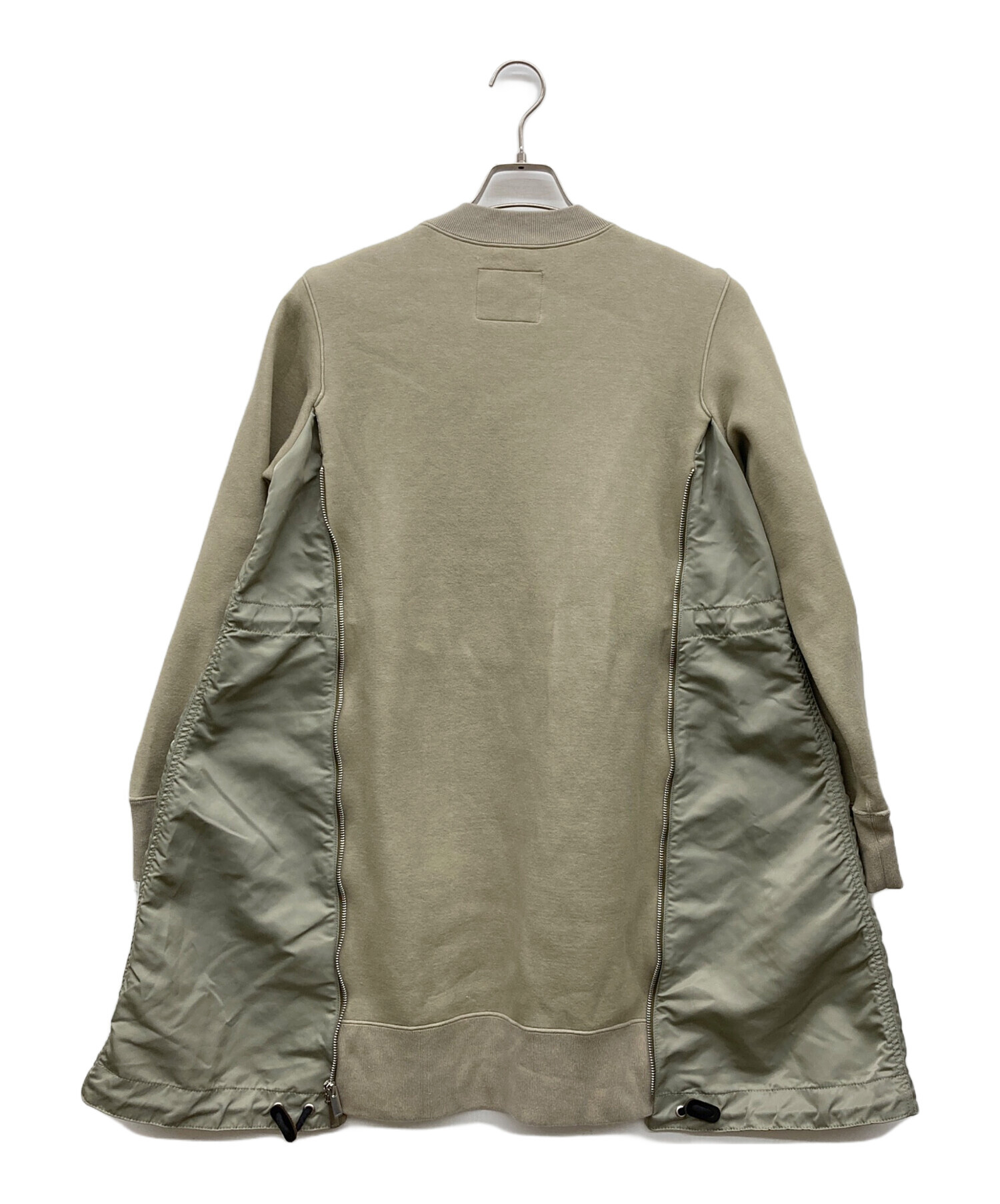 中古・古着通販】sacai (サカイ) Sponge Sweat x Nylon Twill Dress