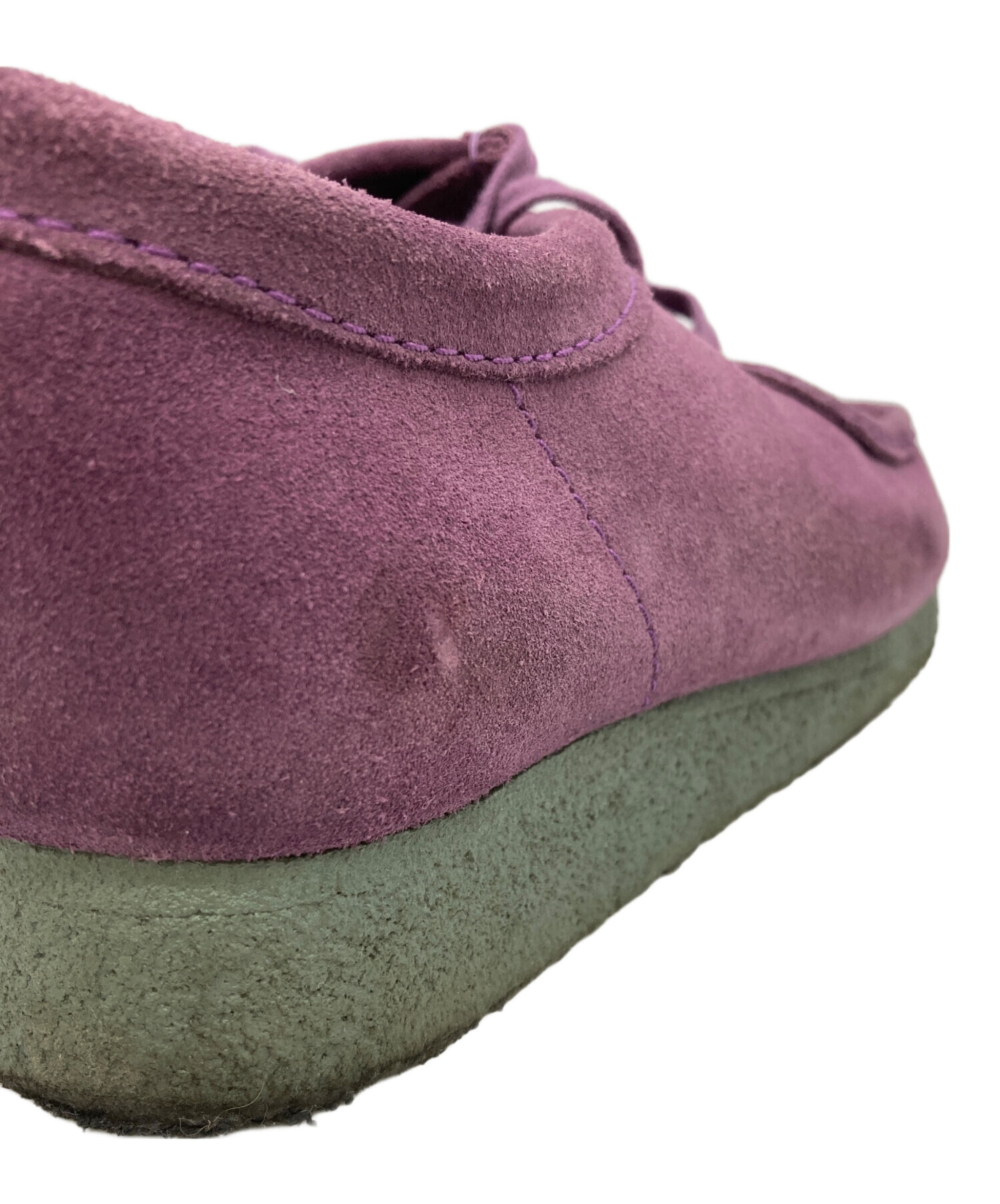 中古・古着通販】CLARKS (クラークス) Wallabee パープル サイズ:7 1