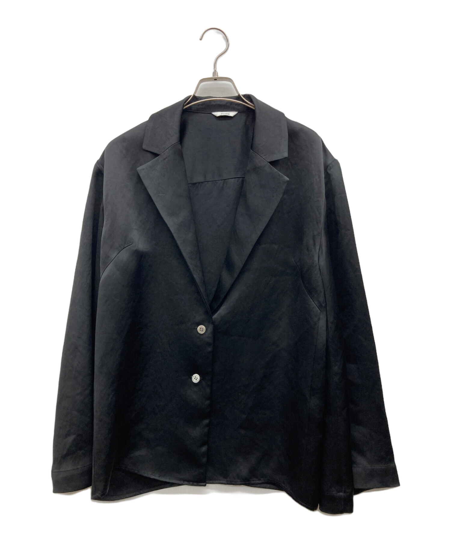 CLANE TAILORED SATIN SHIRT 【公式通販】