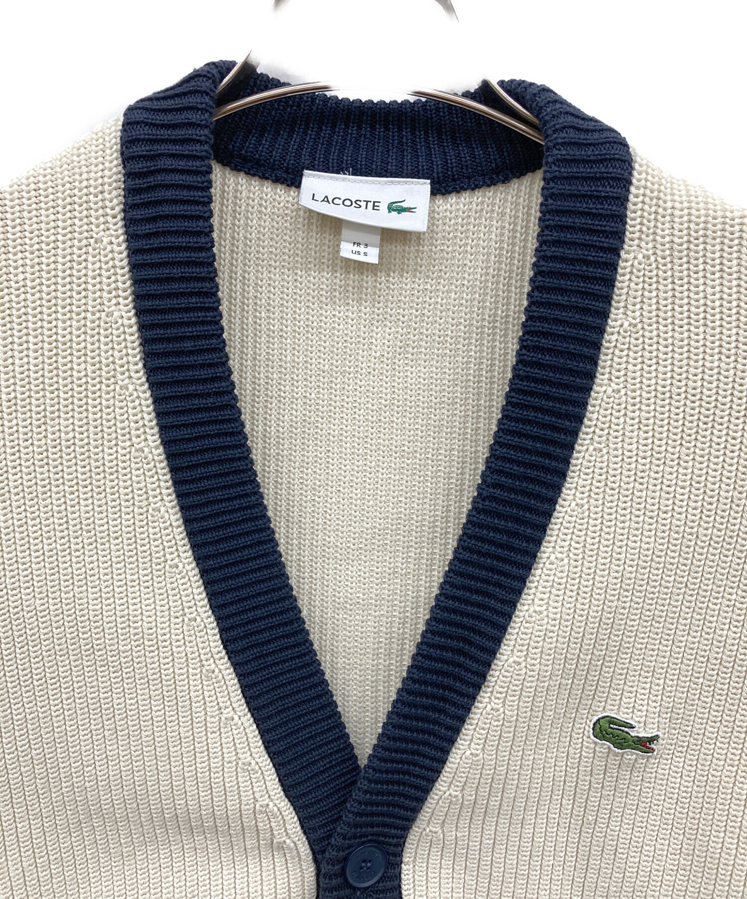 中古・古着通販】LACOSTE (ラコステ) ハイブリッドワッフルニット