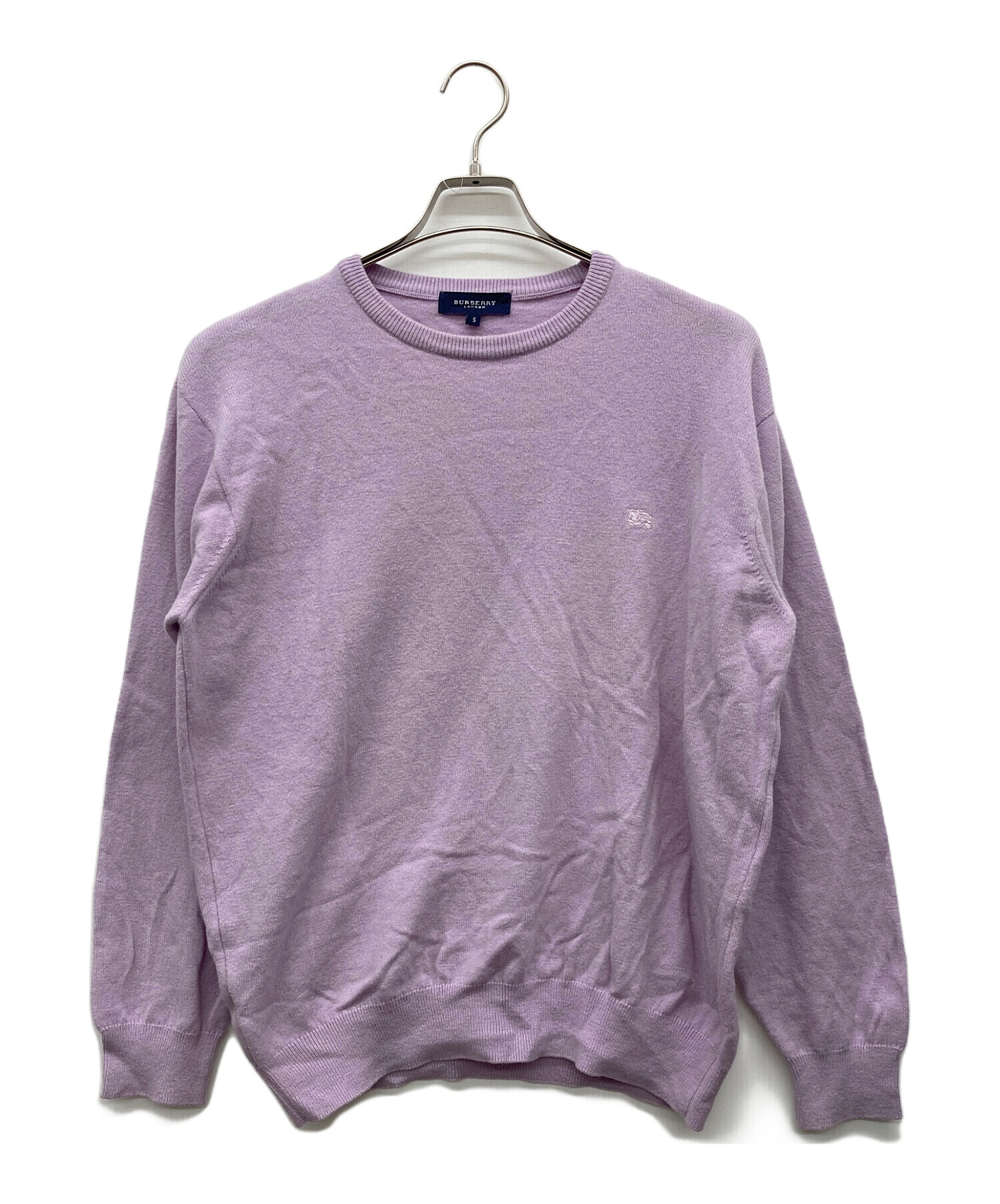 BURBERRY LONDON BURBERRY LONDON クルーネック ニット 水色 クルー 
