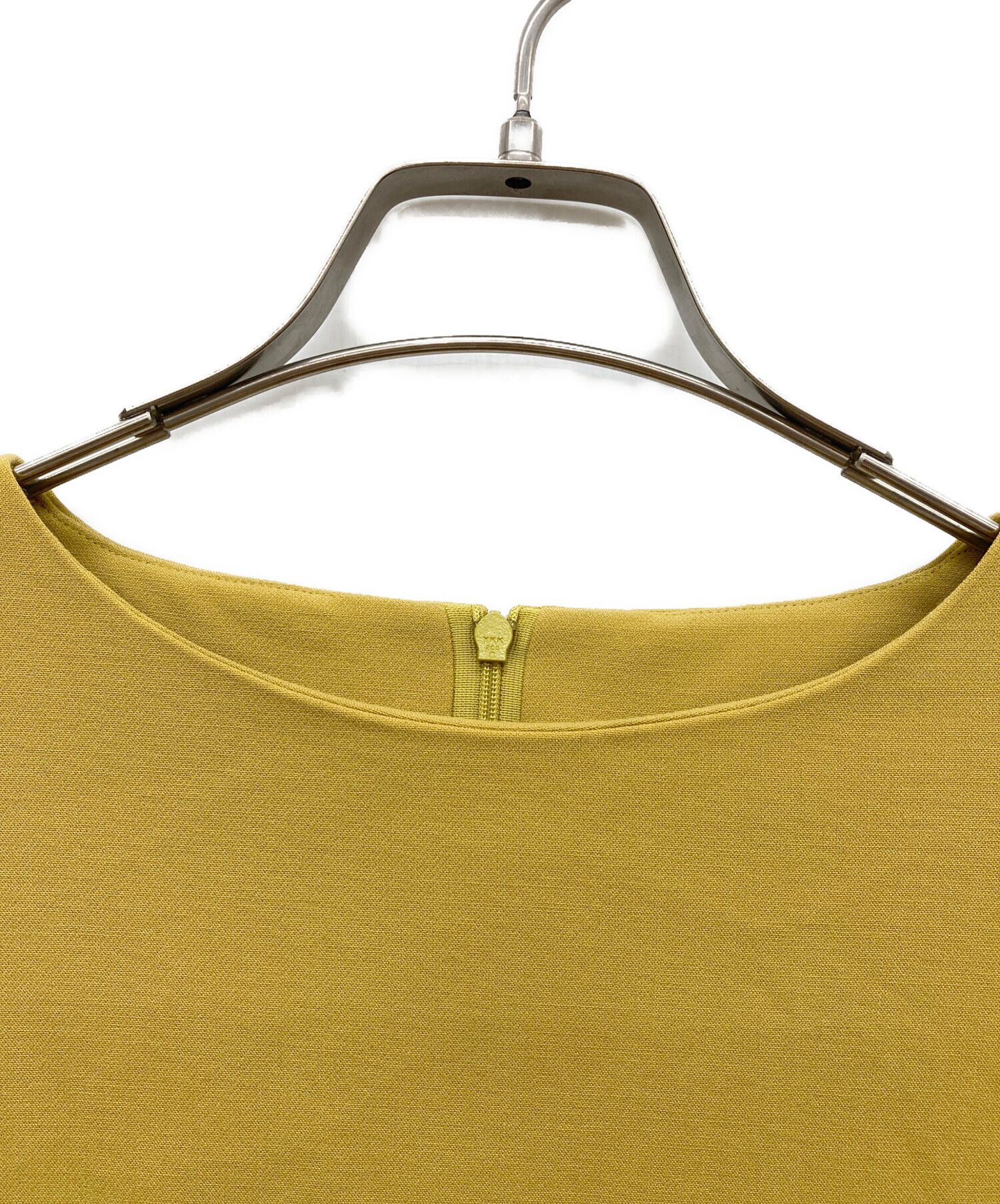 中古・古着通販】SOEJU (ソージュ) ウールライク9分袖ワンピース