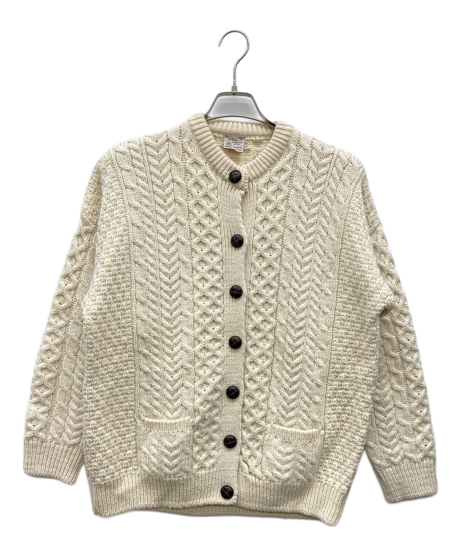 INVERALLAN ケーブルニットカーディガン グレー Style Web Magazine & Online Shop | ビー・アール INVERALLAN