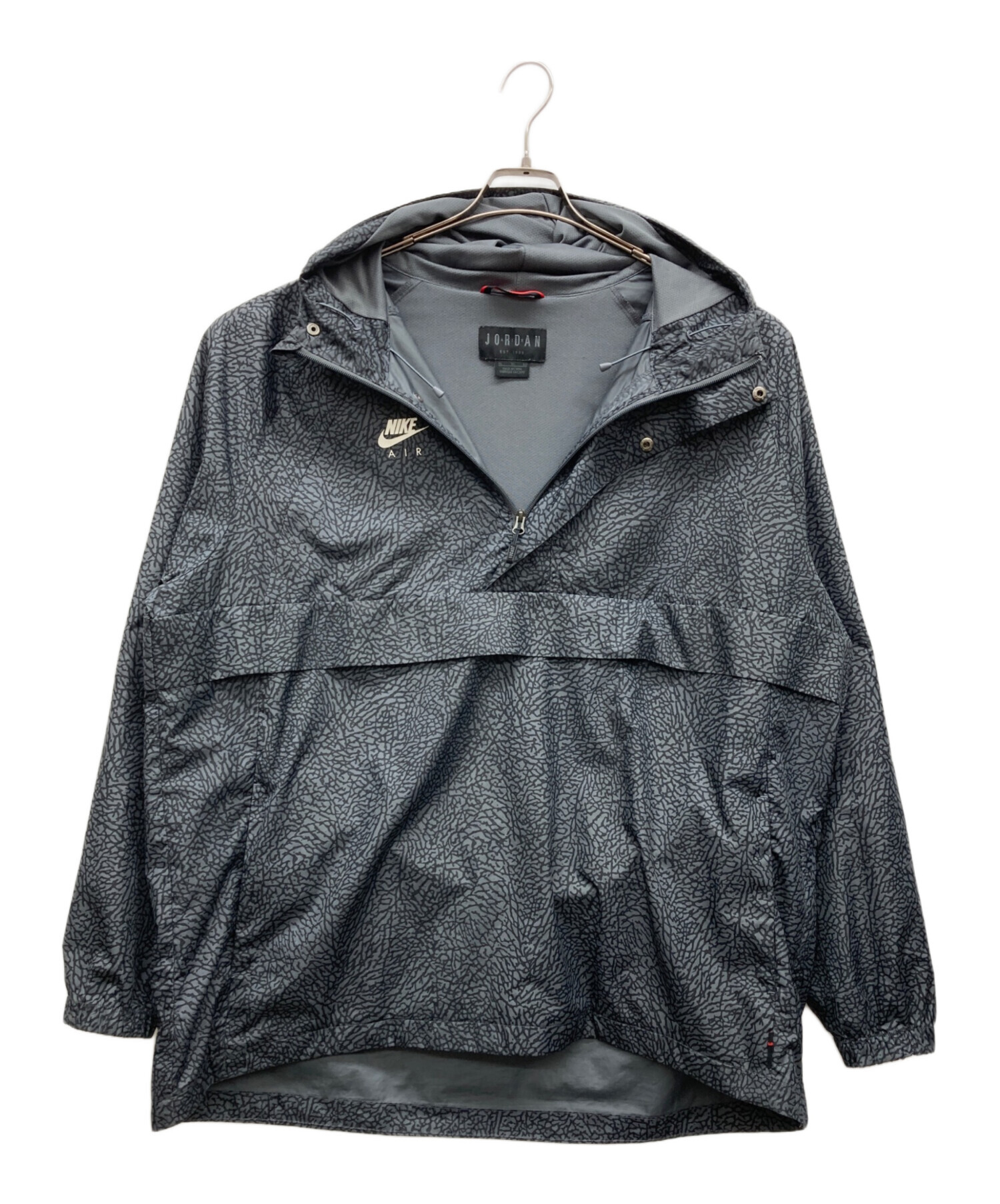 中古・古着通販】JORDAN (ジョーダン) アノラックパーカー グレー