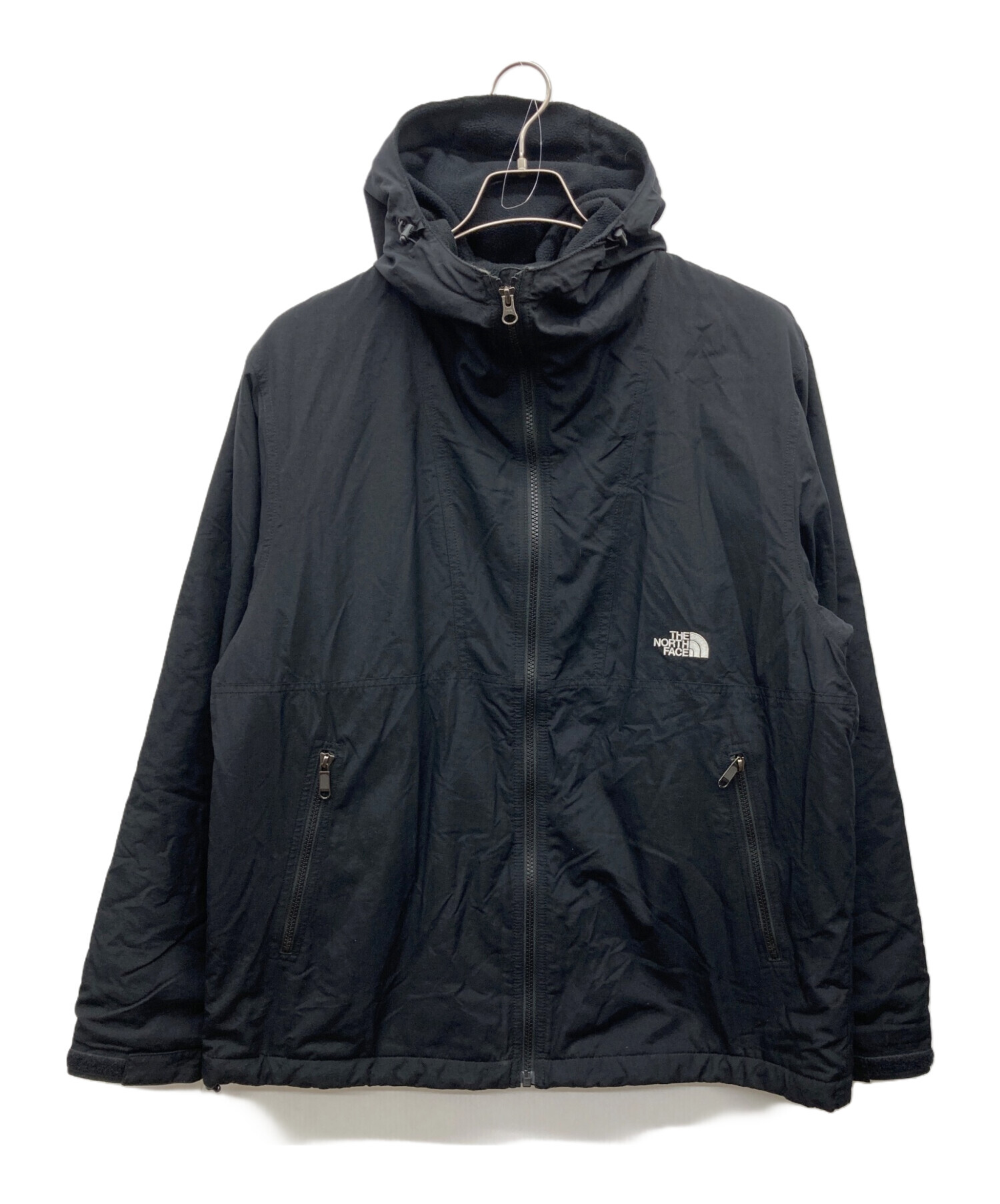 ブラック ナイロンジャケット ノースフェイス L NP71933 中古・古着通販】THE NORTH FACE (ザ ノース フェイス) コンパクト