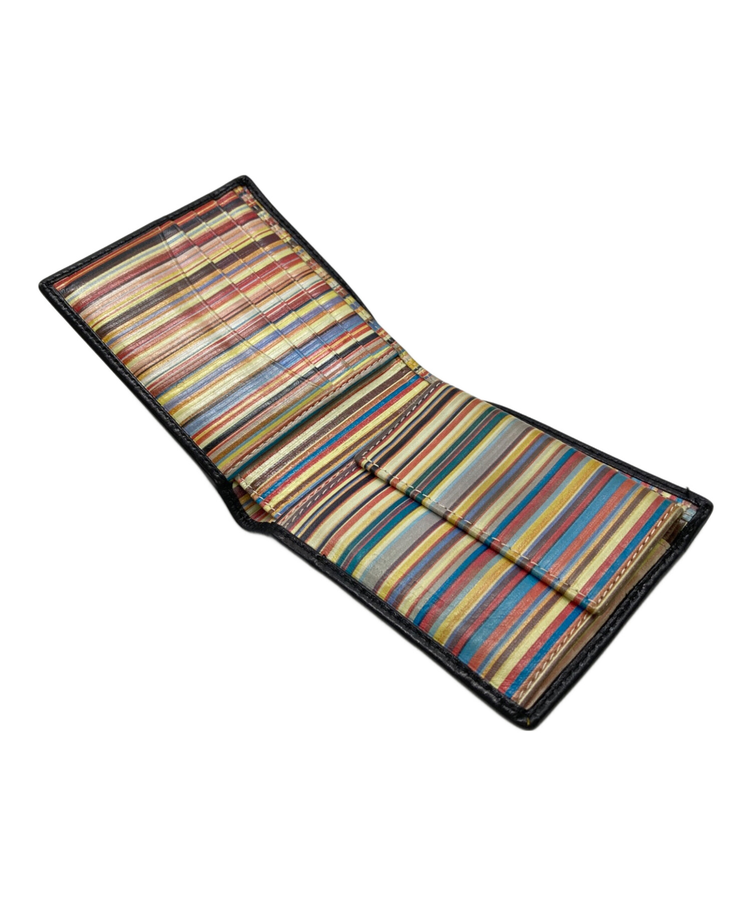 中古・古着通販】Paul Smith (ポールスミス) マルチストライプ2つ折り