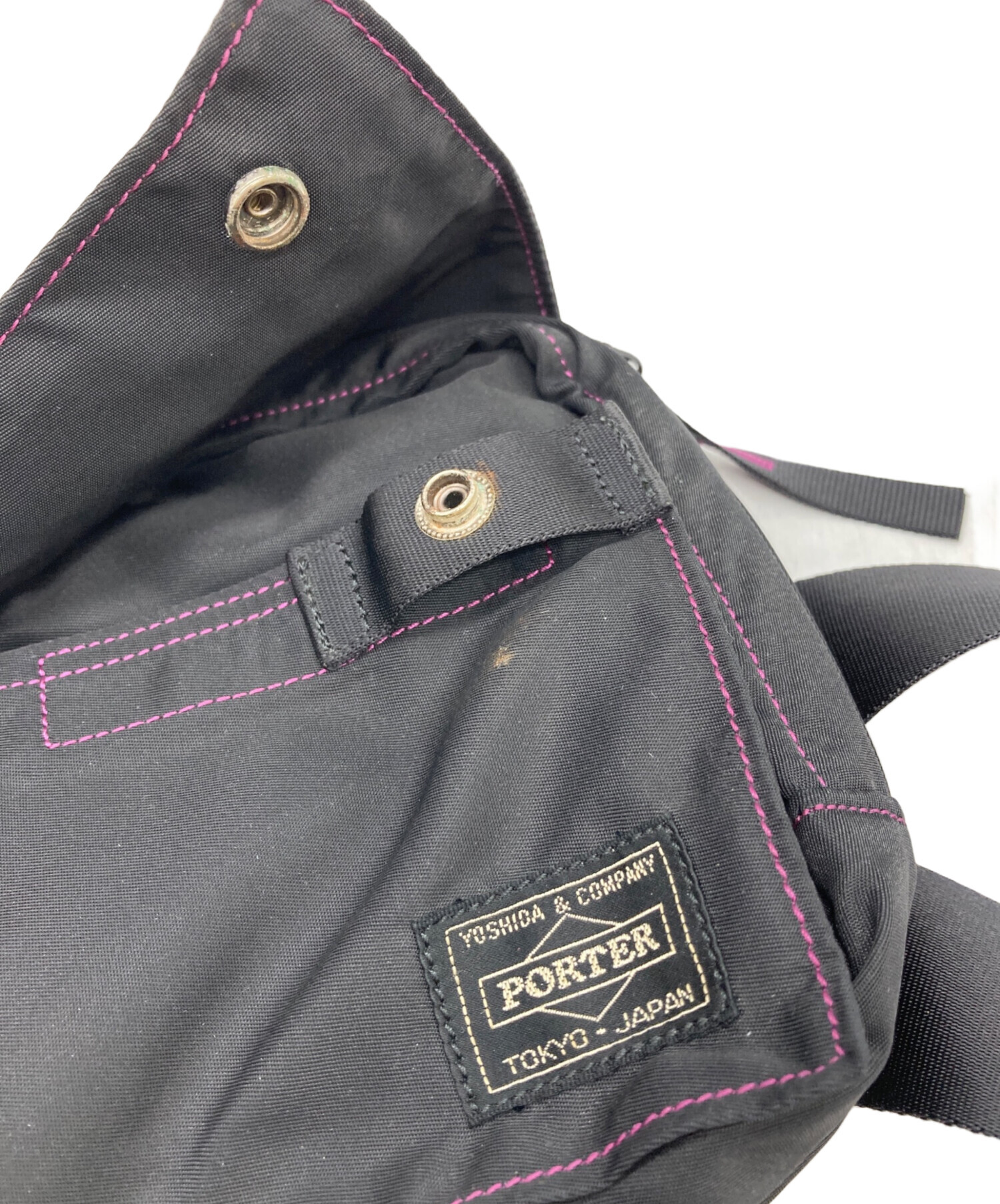 中古・古着通販】PORTER (ポーター) エルファイン スクエアショルダー