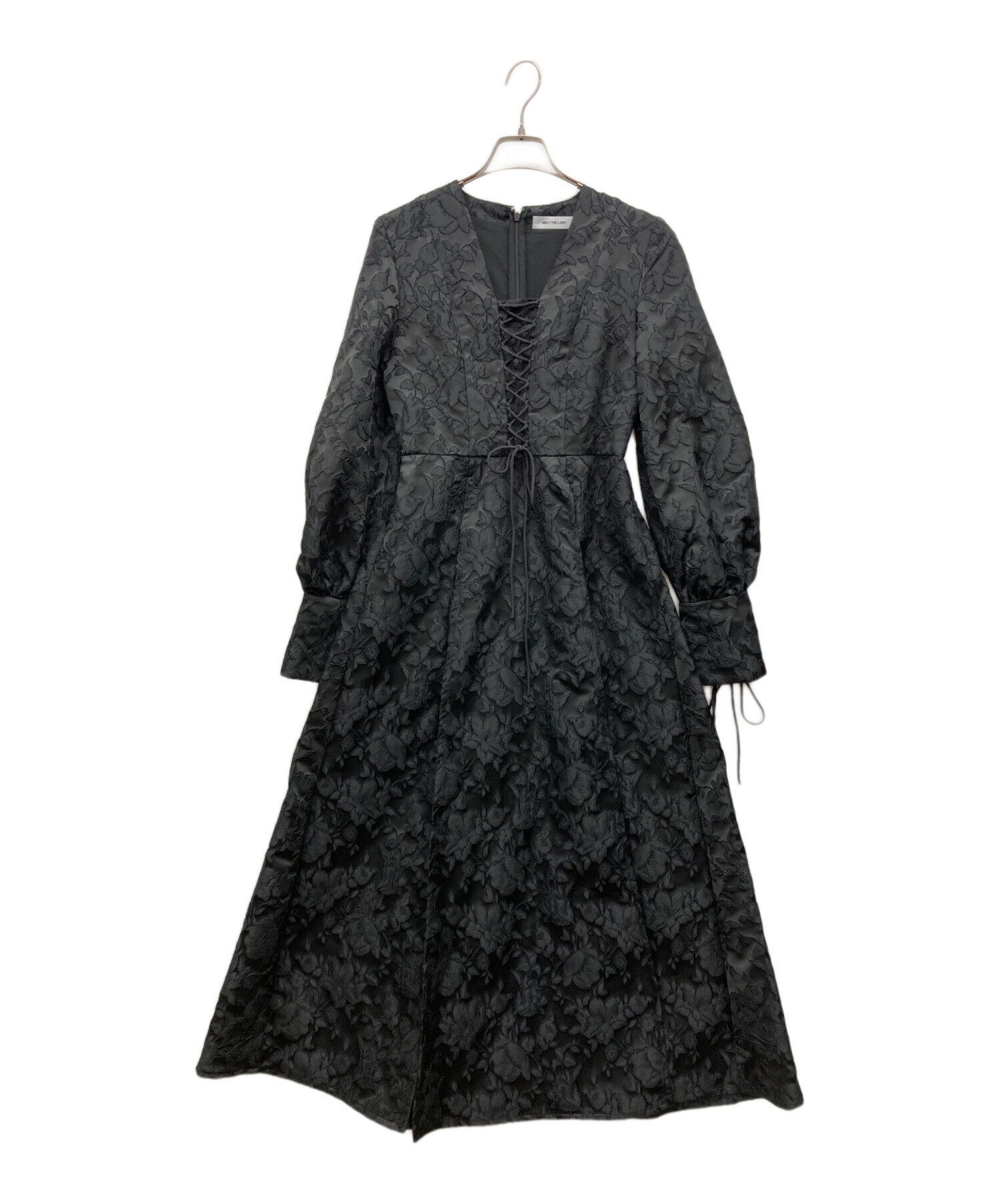 ワンピース/meltthelady/theredthread 完売品】Melt the lady ランジェリーストラップタイトワンピース