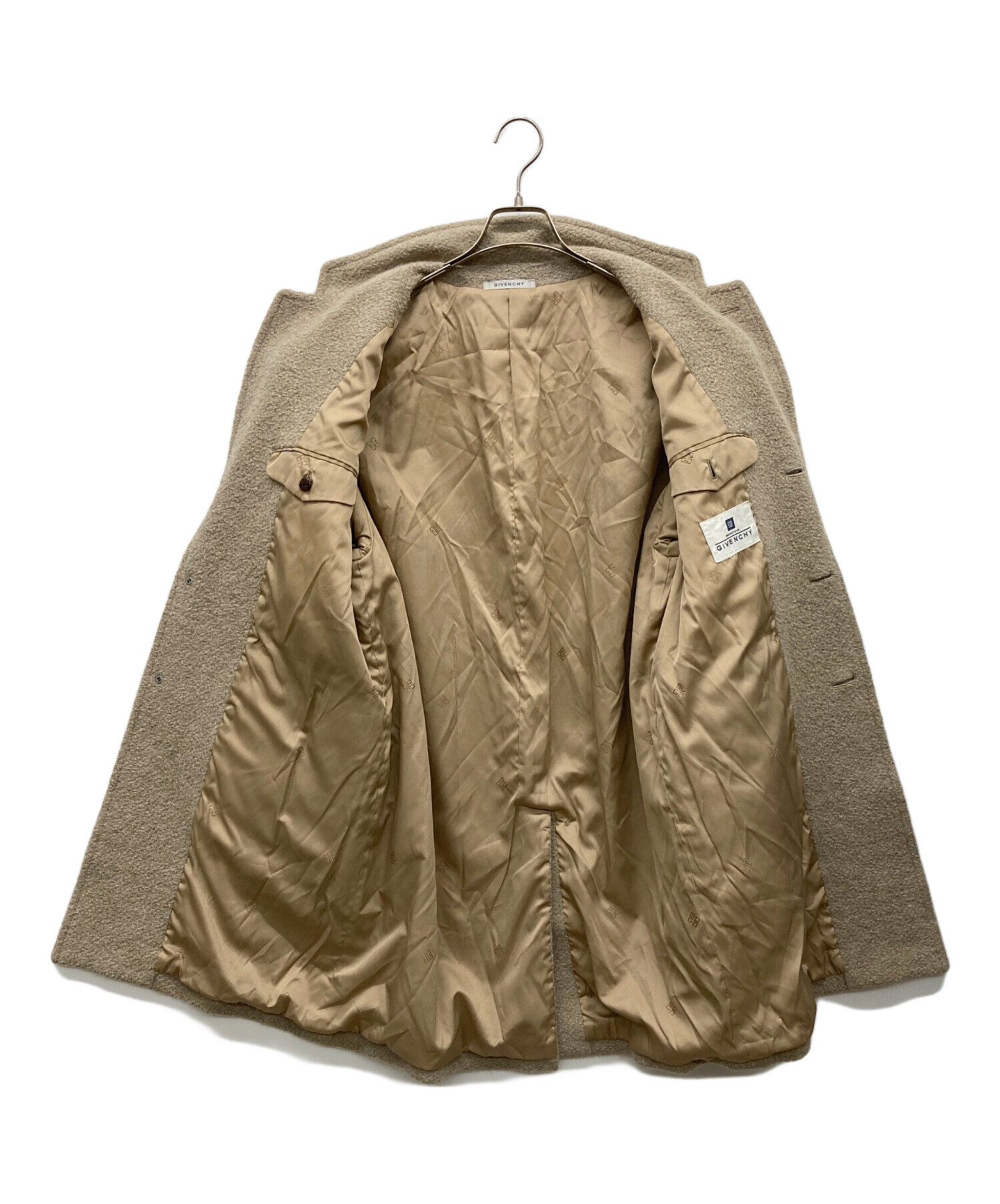 中古・古着通販】GIVENCHY (ジバンシィ) チェスターコート ベージュ