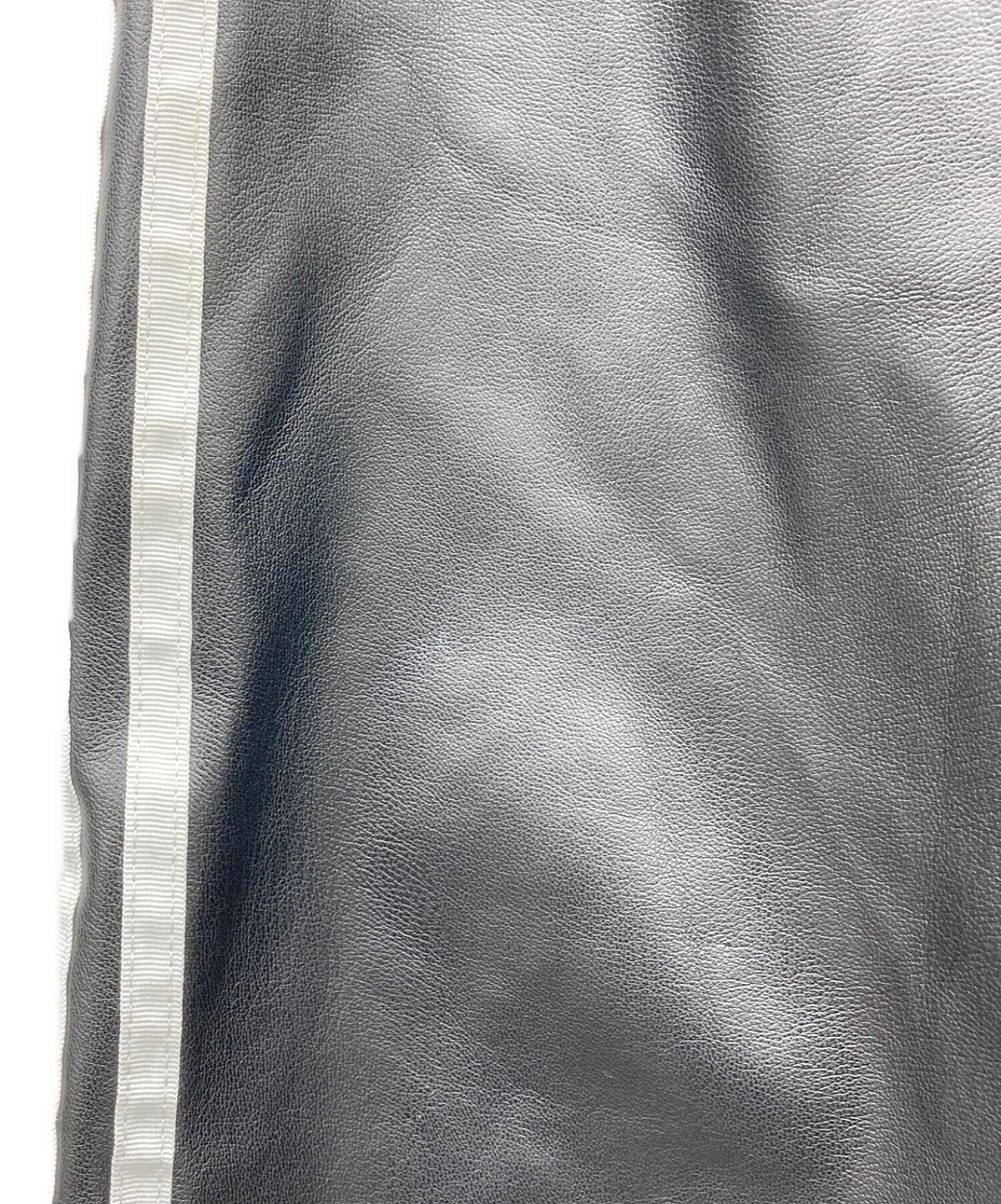 中古・古着通販】adidas (アディダス) フェイクレザートラックパンツ