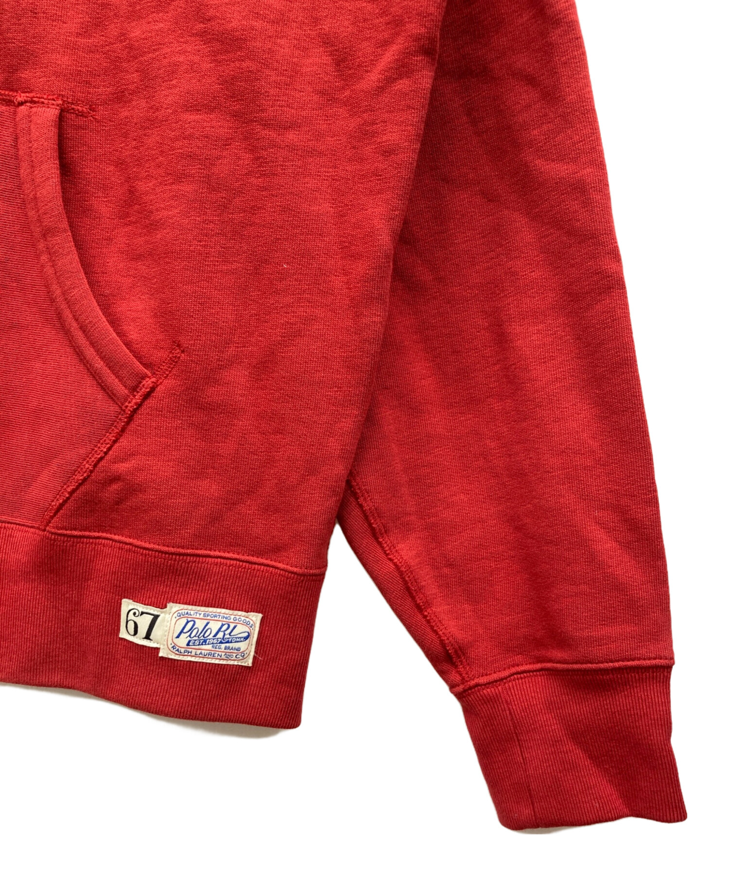 Polo by Ralph Lauren レッドパーカー XL 中古・古着通販】POLO RALPH LAUREN (ポロ・ラルフローレン) パーカー