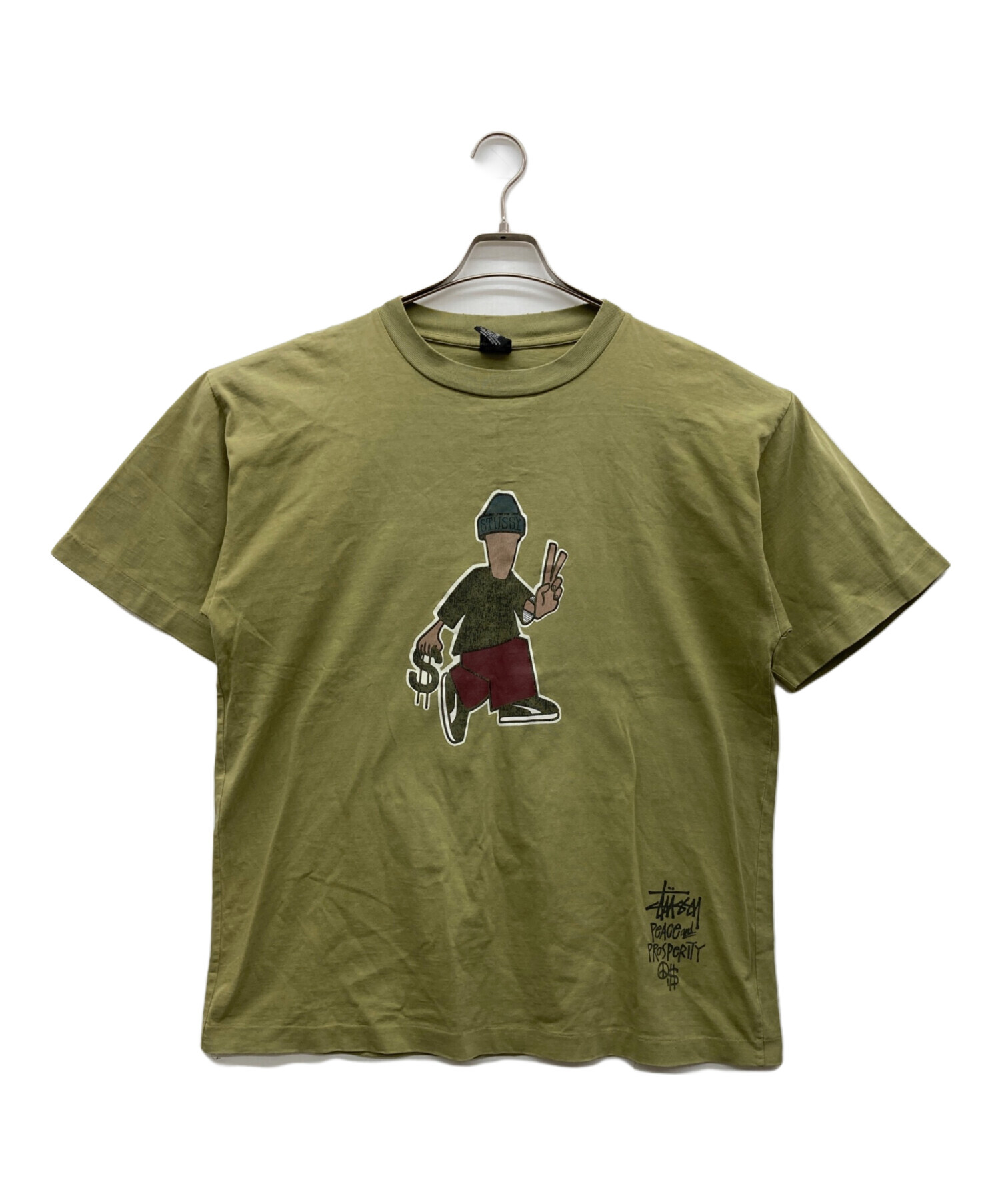 Peace Prosperity and & Stussy - | T-Shirt STUSSY Tee And PEACE