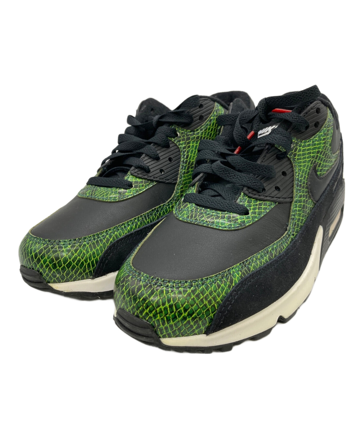 中古・古着通販】NIKE (ナイキ) Air Max 90 Green Python サイズ:26.5 