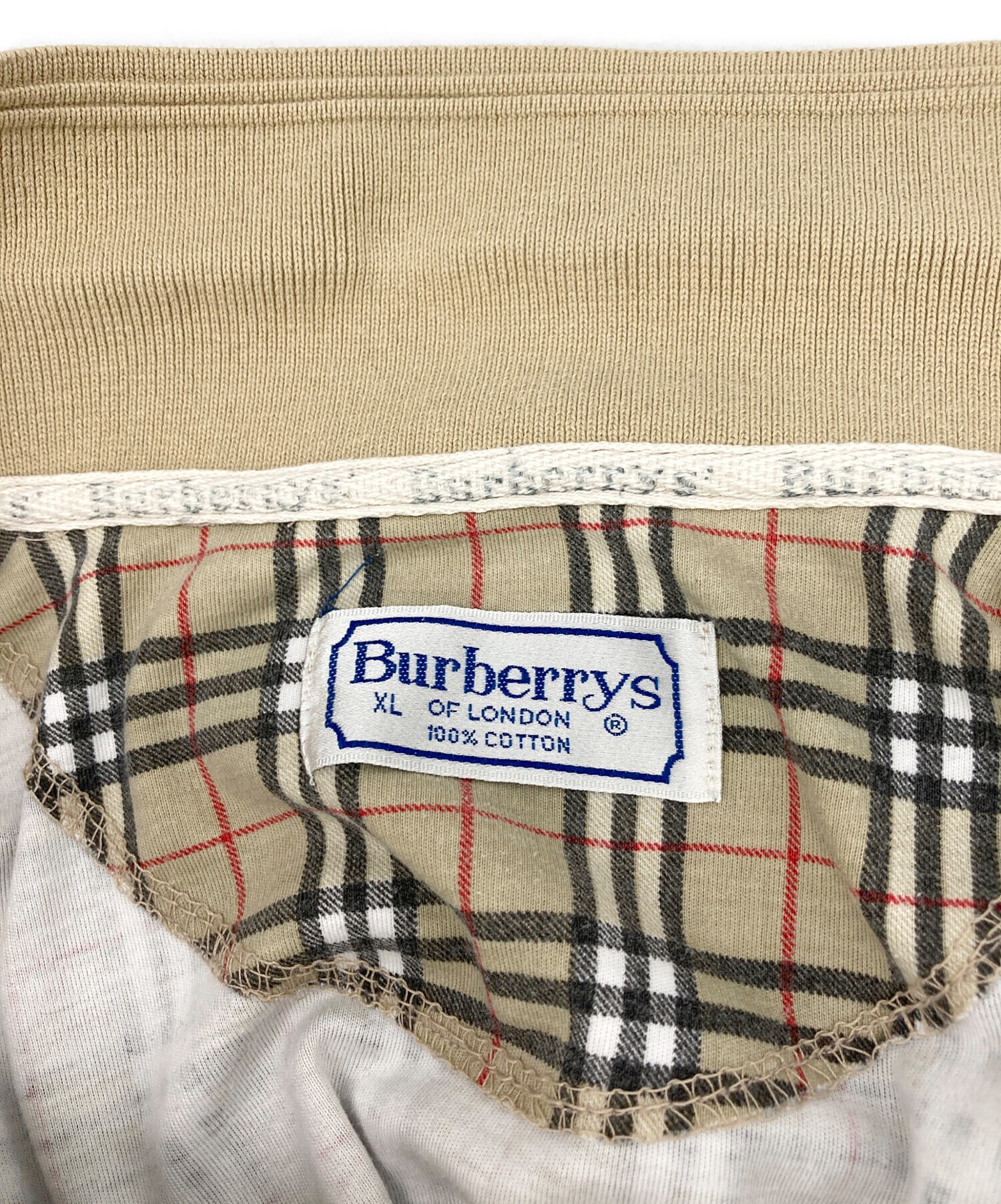 中古・古着通販】BURBERRY (バーバリー) ノバチェックポロシャツ