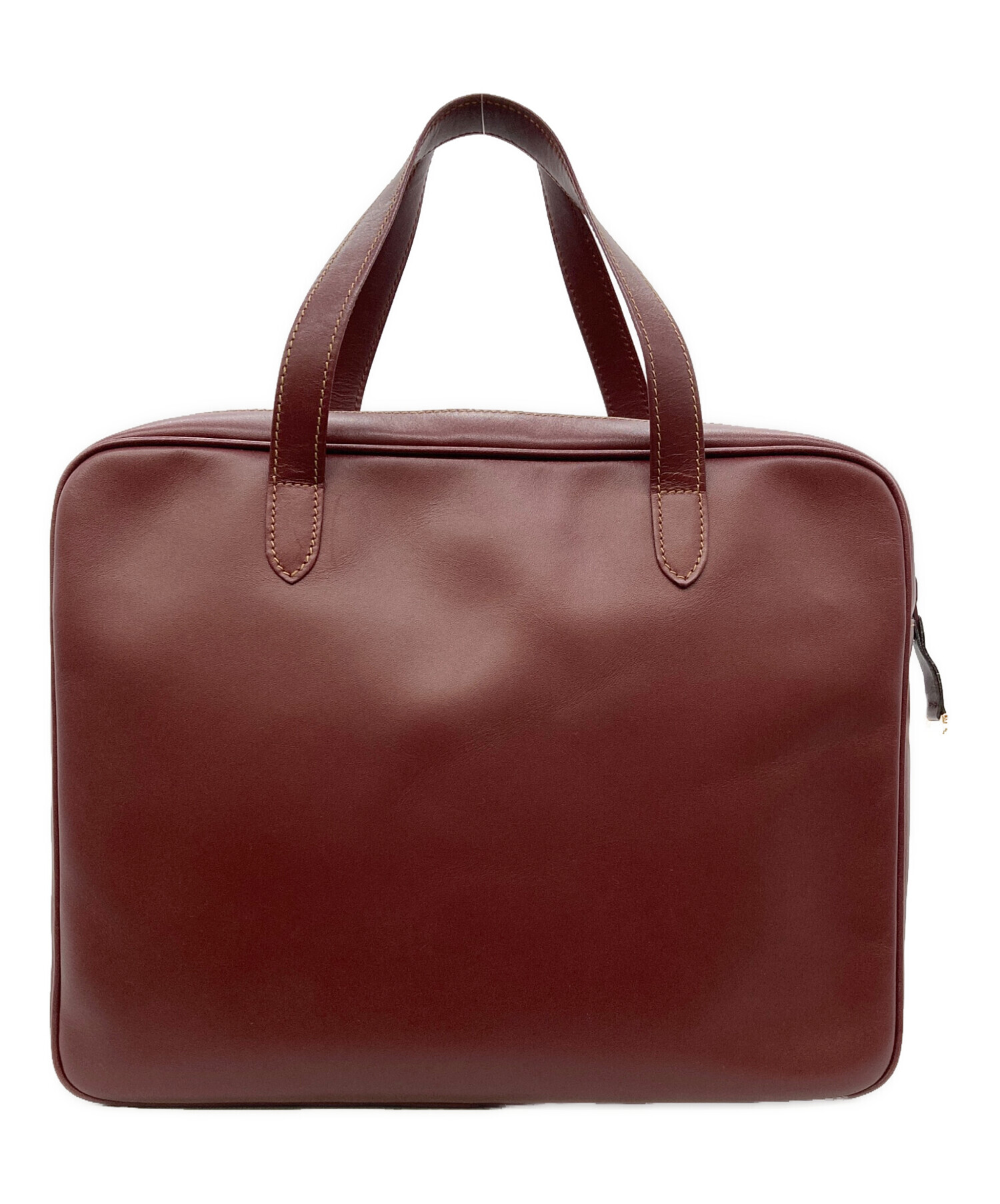 中古・古着通販】Cartier (カルティエ) マストカーフレザーバッグ 