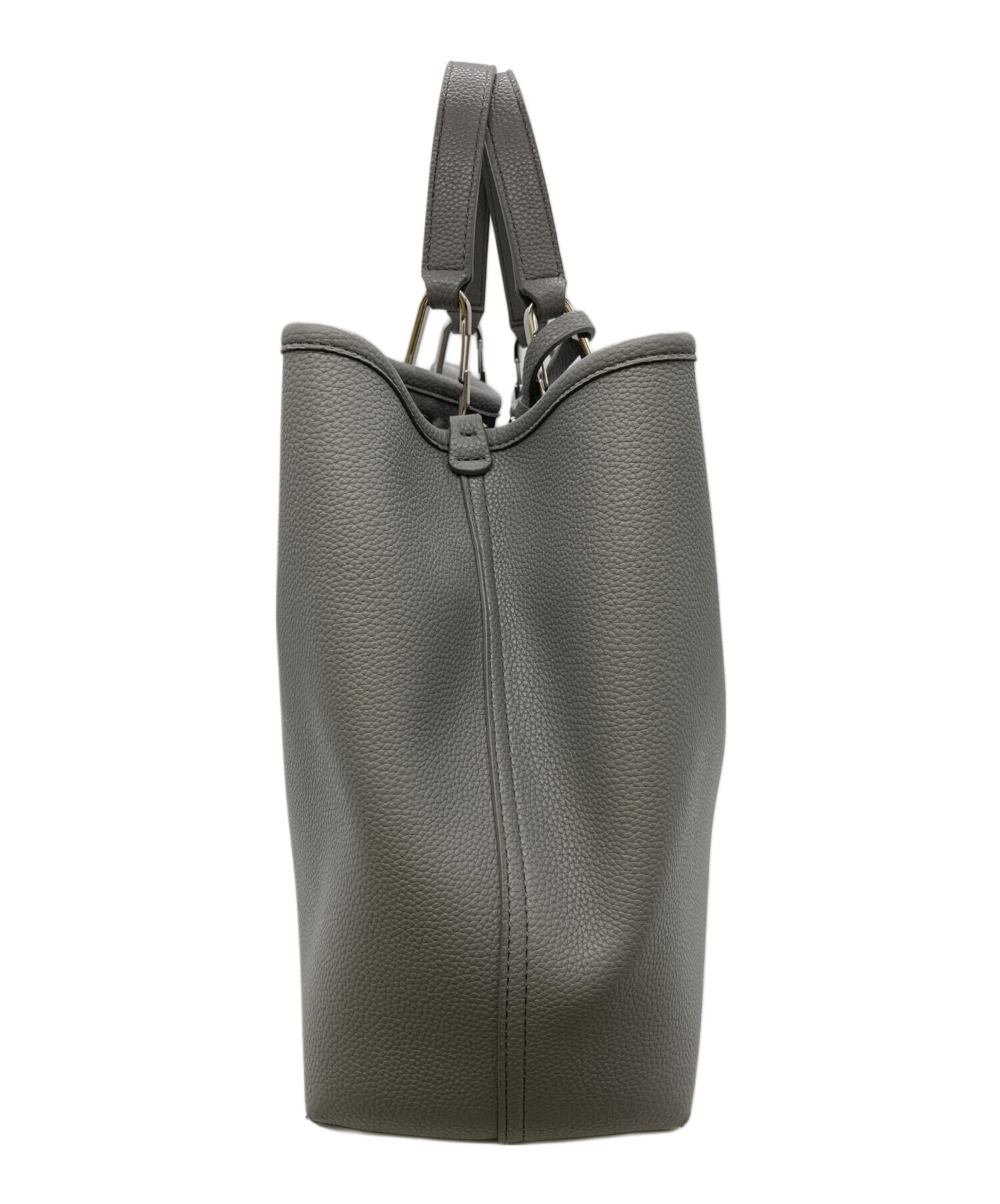 未使用級✨ EMPORIO ARMANI 2way ショルダーバッグ グレー 中古・古着通販】EMPORIO ARMANI (エンポリオアルマーニ) 2WAY