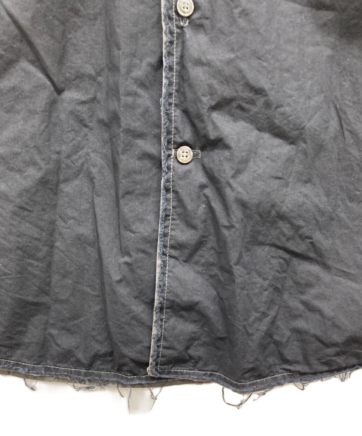 中古・古着通販】DIESEL (ディーゼル) 長袖シャツ ブラック サイズ:L 