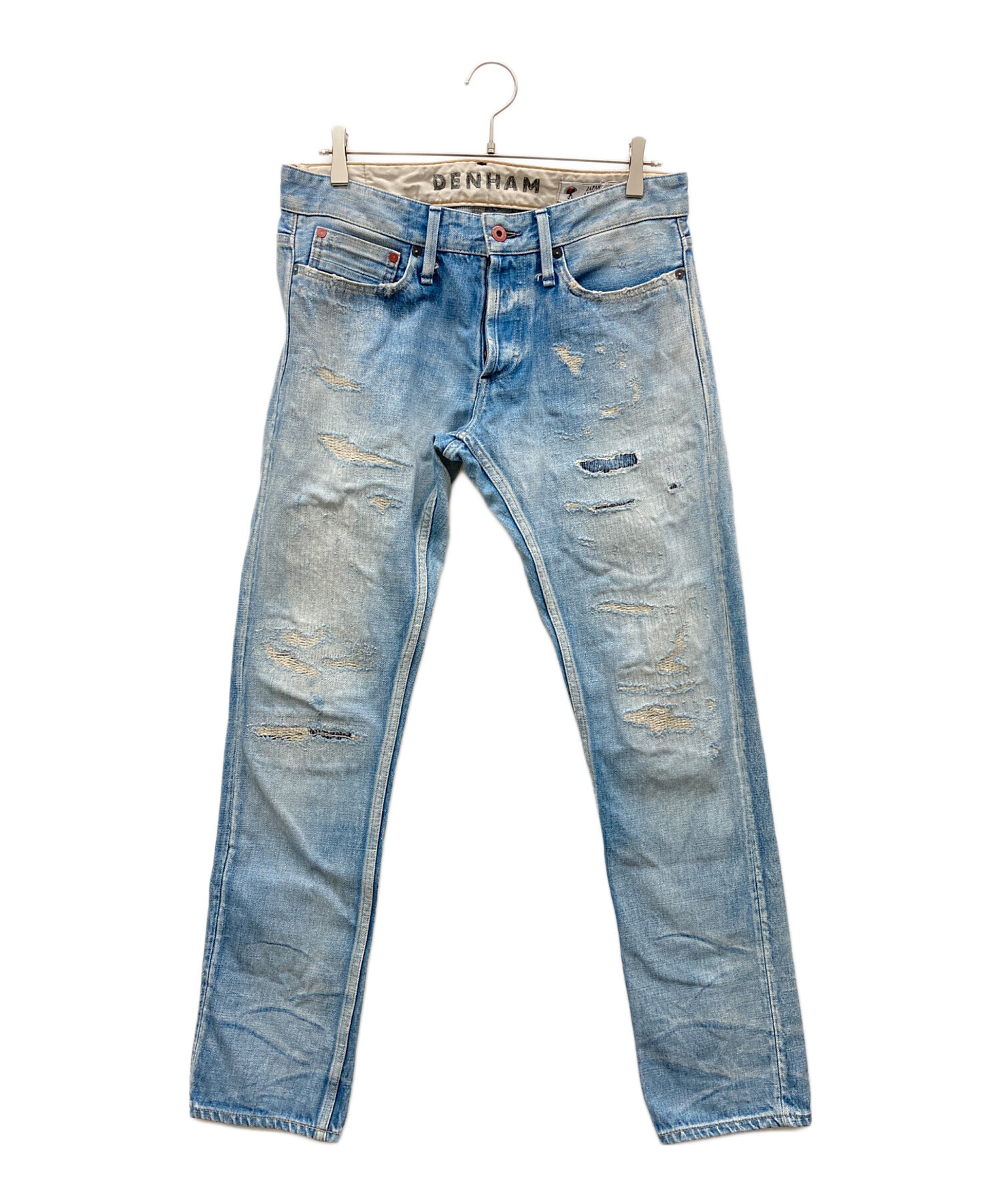 DENHAM デンハム CROSSBACKクロスバック ダメージ加工 L~XL DENHAM