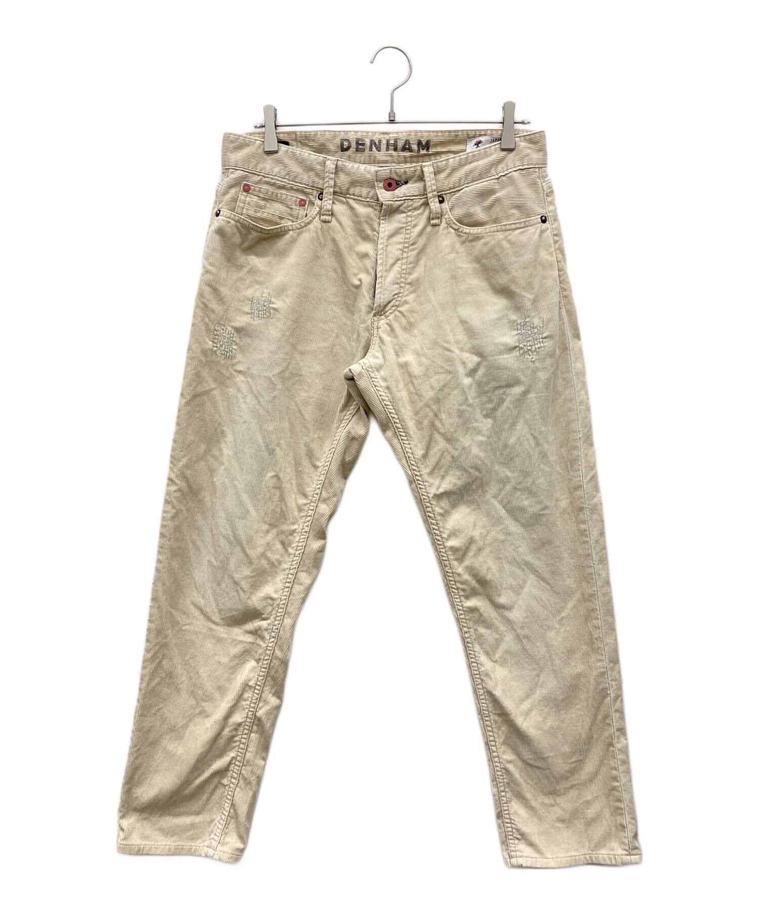 中古・古着通販】Denham (デンハム) コーデュロイパンツ アイボリー