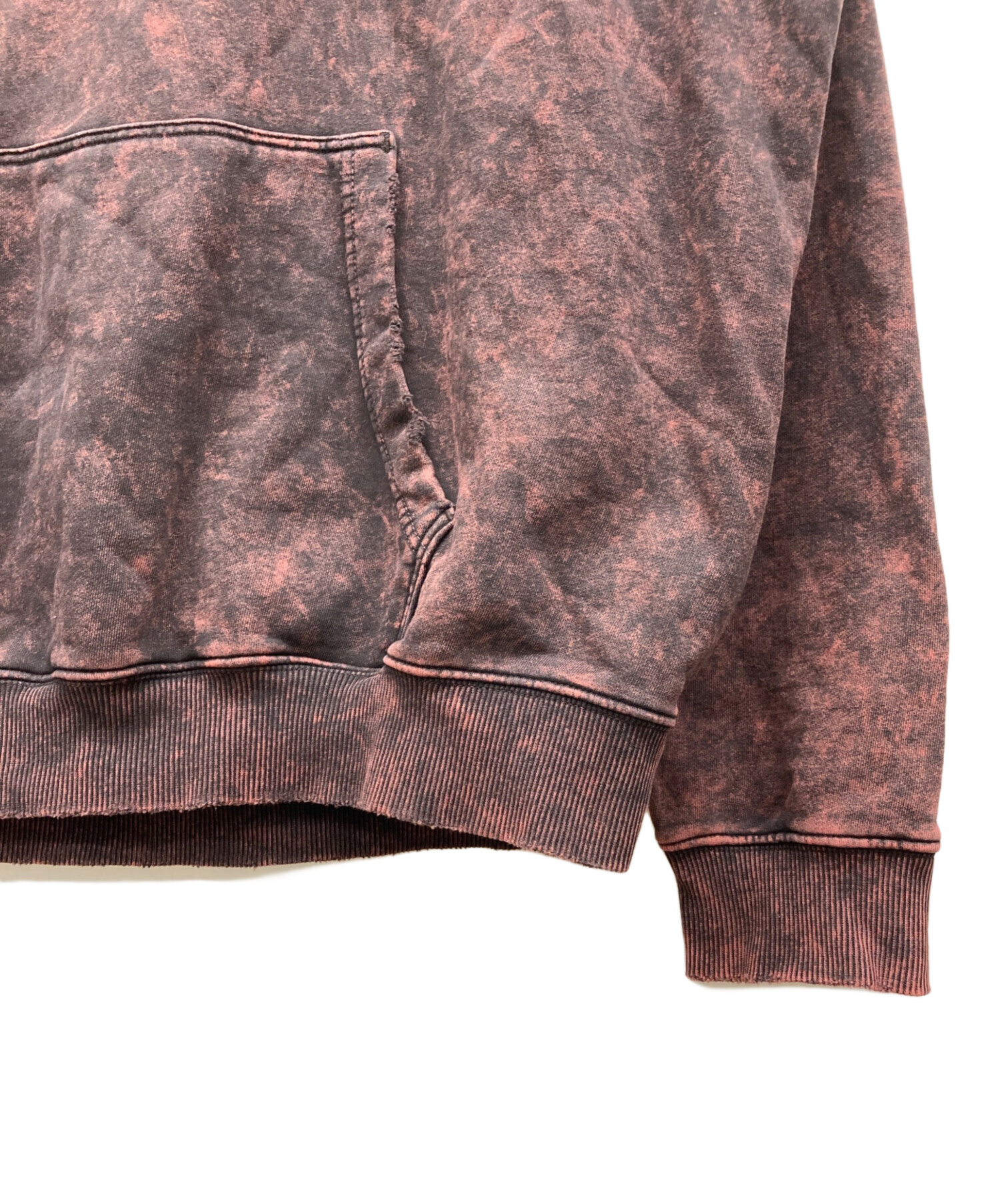 中古・古着通販】DIESEL (ディーゼル) ダメージ加工ムラ染パーカー 