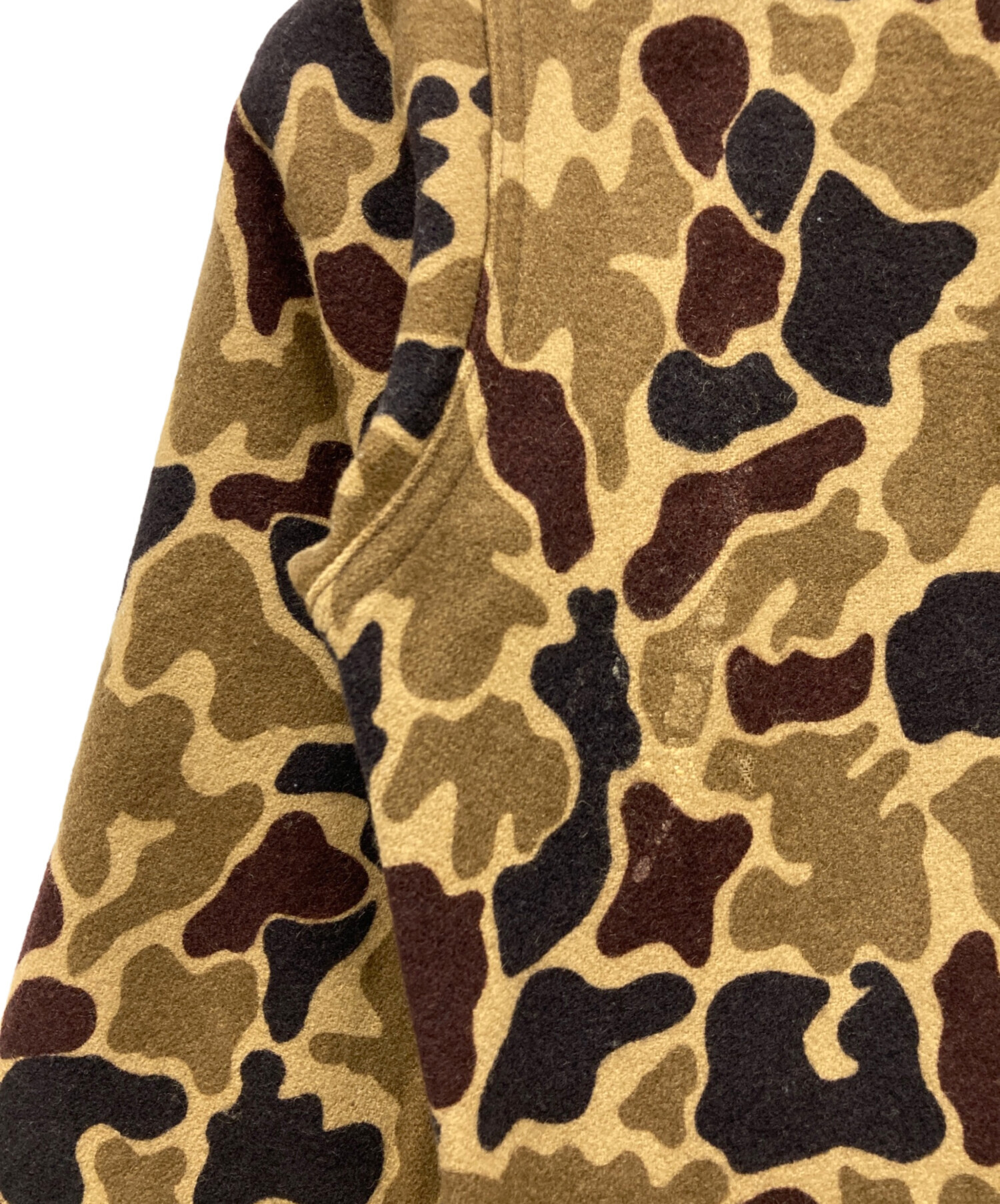 中古・古着通販】WOOLRICH (ウールリッチ) カモ柄ウールジャケット 