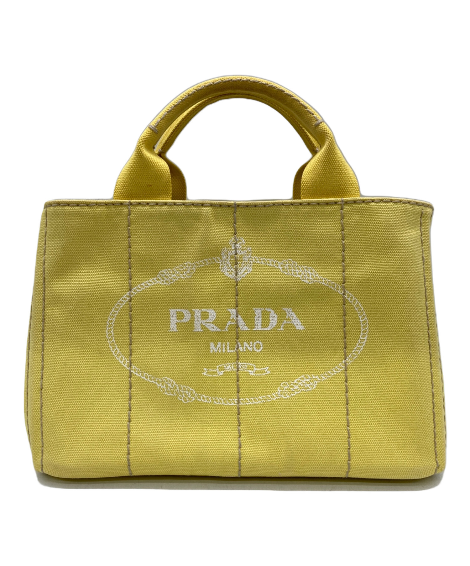 中古・古着通販】PRADA (プラダ) カナパミニトートバッグ ANANAS 
