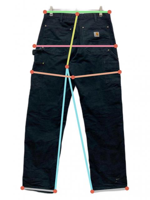 中古・古着通販】CarHartt (カーハート) 125周年ダブルニーワーク