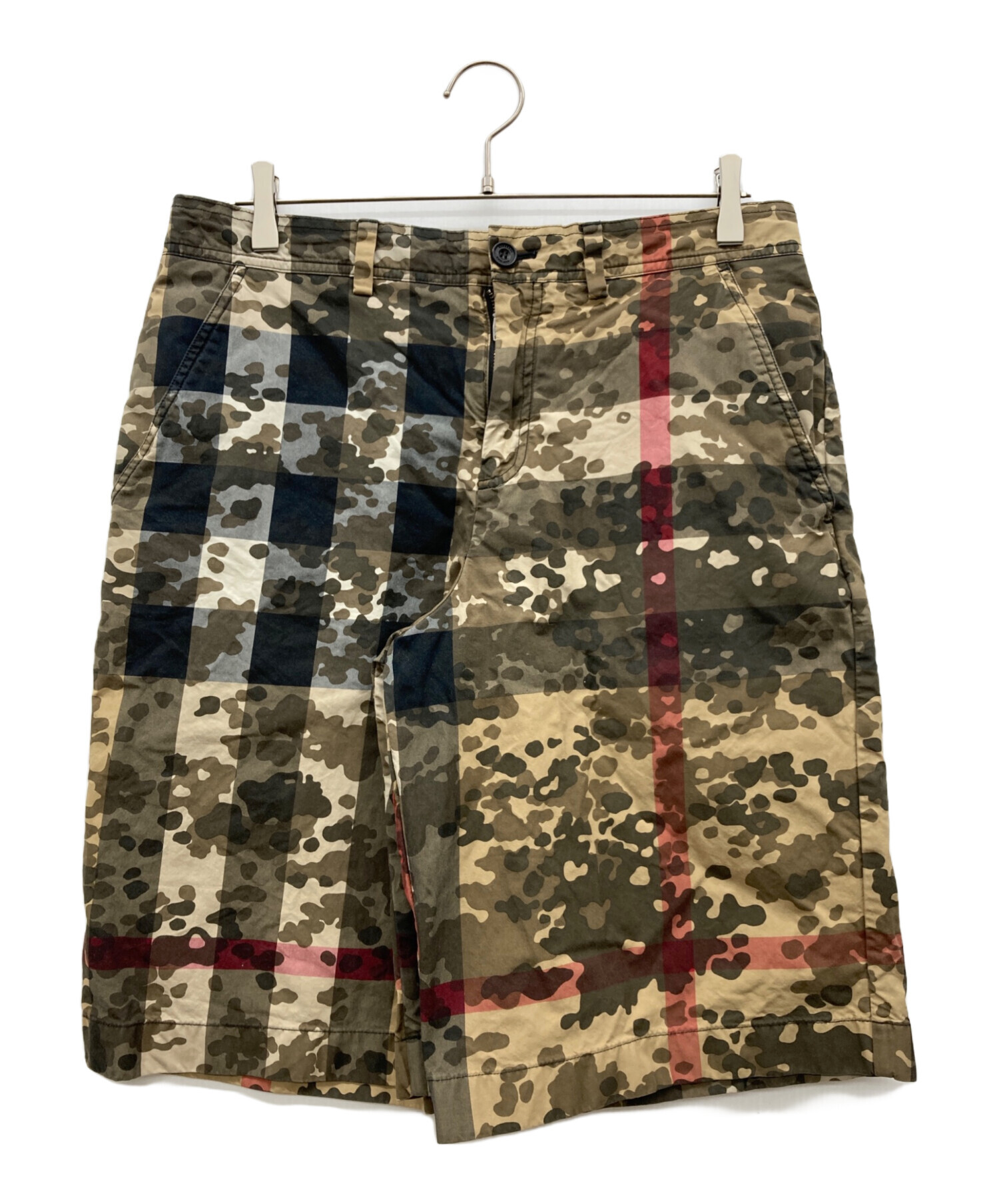 Burberry カモフラージュ柄 ハーフパンツ ショートパンツ [超希少] Burberry カモフラージュ柄 ハーフパンツ ショートパンツ [超希少
