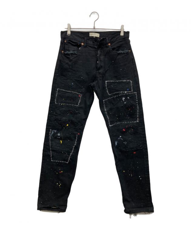 innocence ny ダメージデニムパンツ 30インチ 中古・古着通販】INNOCENCE NYC (イノセンス ニューヨーク) ダメージ