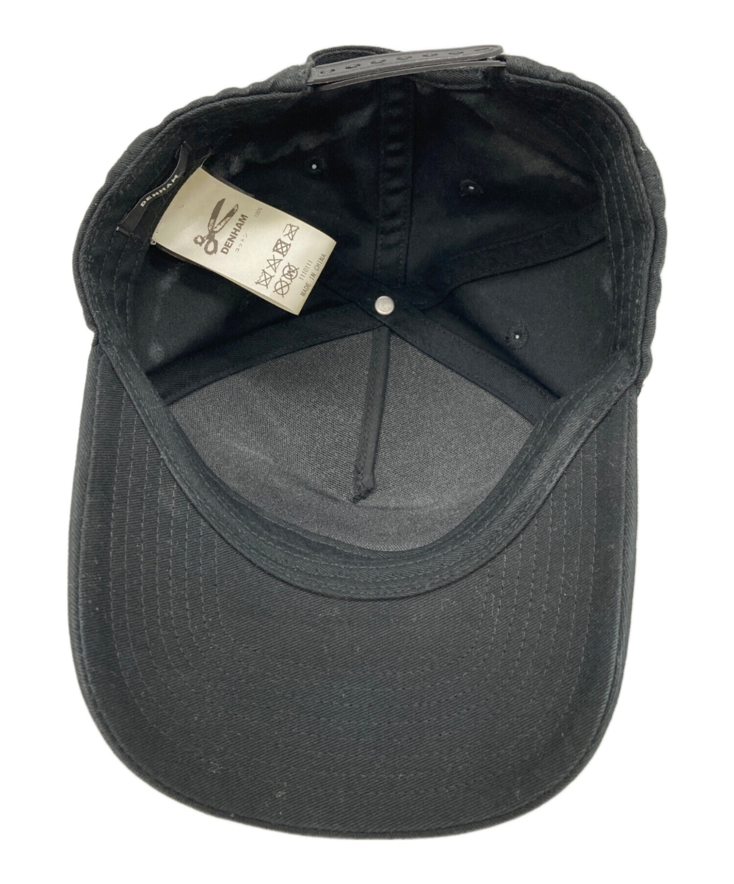中古・古着通販】Denham (デンハム) キャップ ブラック｜ブランド