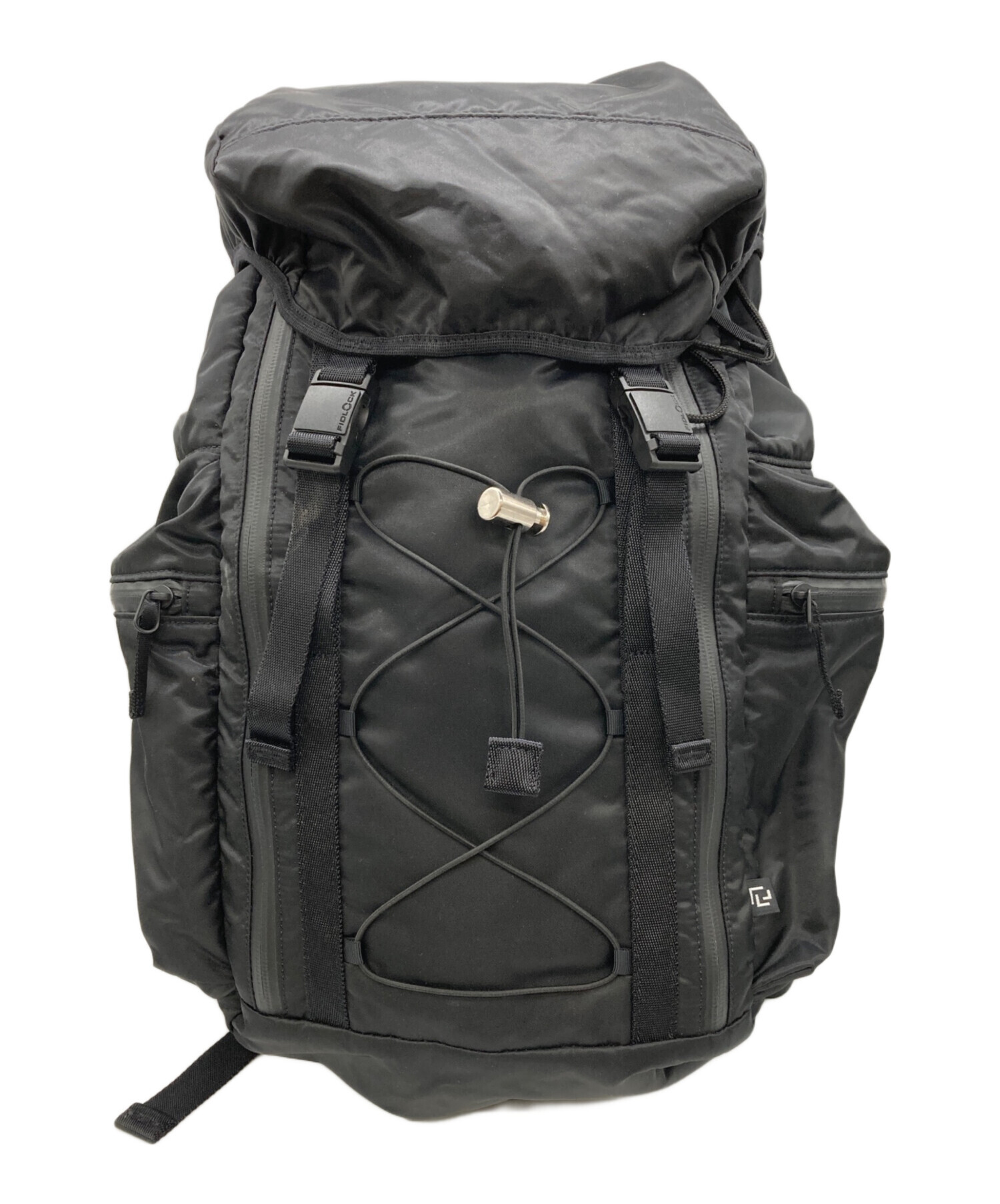 【美品】ramidus denham バックパック　ブラック RMD BACK PACK（ラミダスバックパック） - DENHAM（デンハム