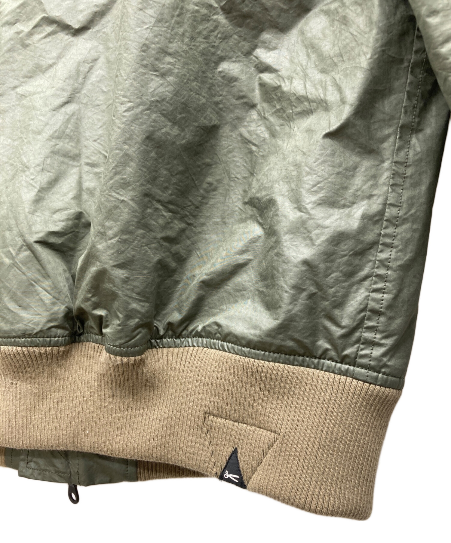 中古・古着通販】Denham (デンハム) MA-1ジャケット オリーブ サイズ:X