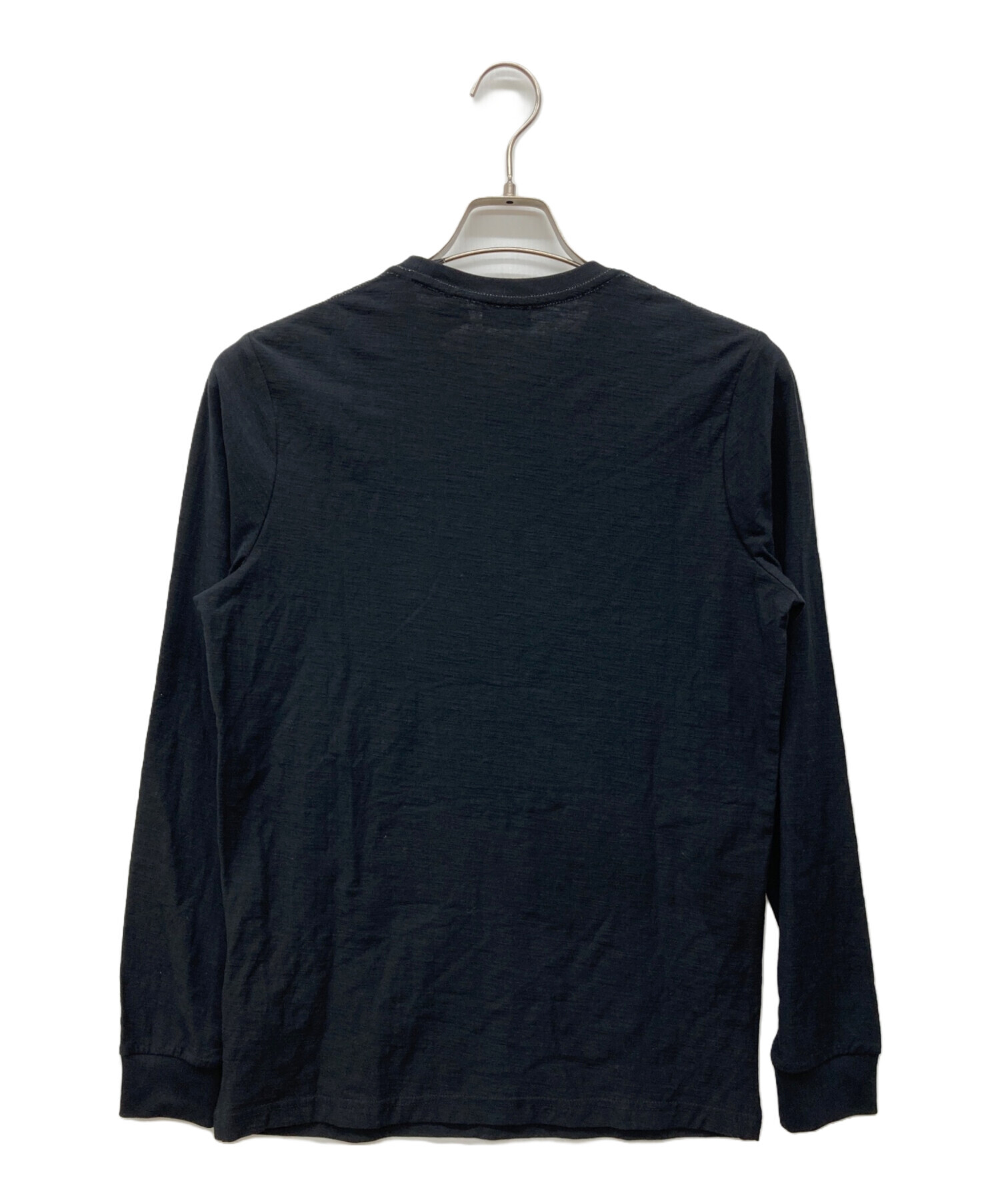 中古・古着通販】DIESEL (ディーゼル) 長袖Tシャツ ブラック サイズ:S 