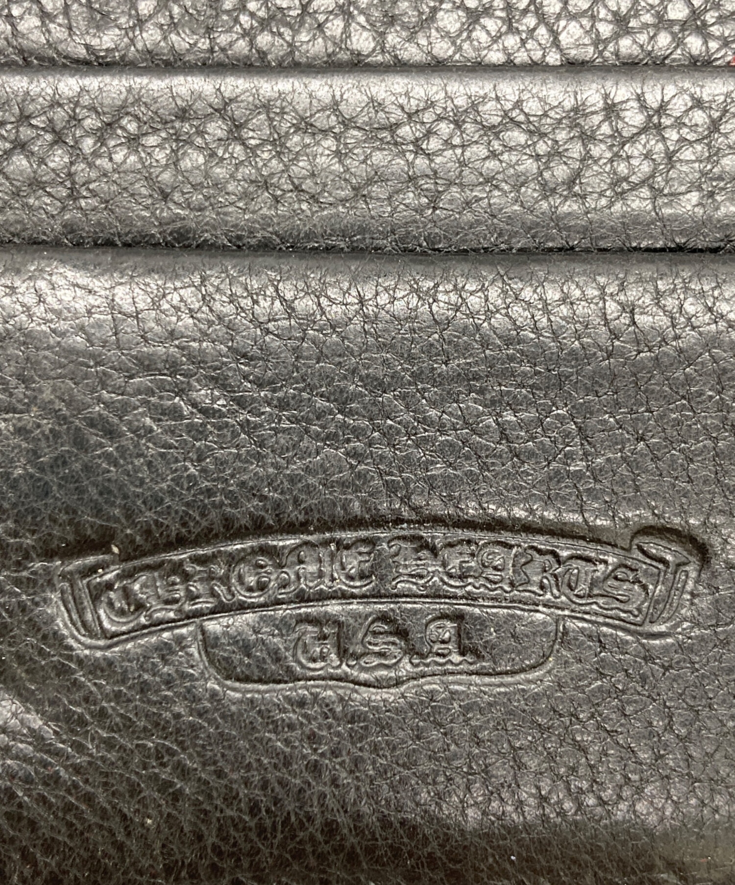 中古・古着通販】CHROME HEARTS (クロムハーツ) WAVE CROSS BTN WALLET 