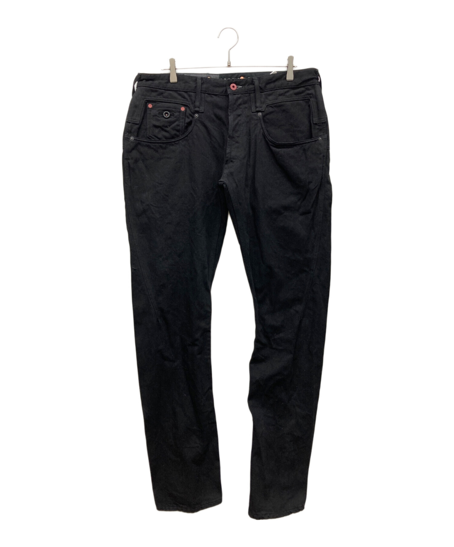 パンツ DENHAM MIJLTV CROSSBACK CARROTFIT W36 中古・古着通販】Denham (デンハム) CROSSBACK CARROT FIT ブラック