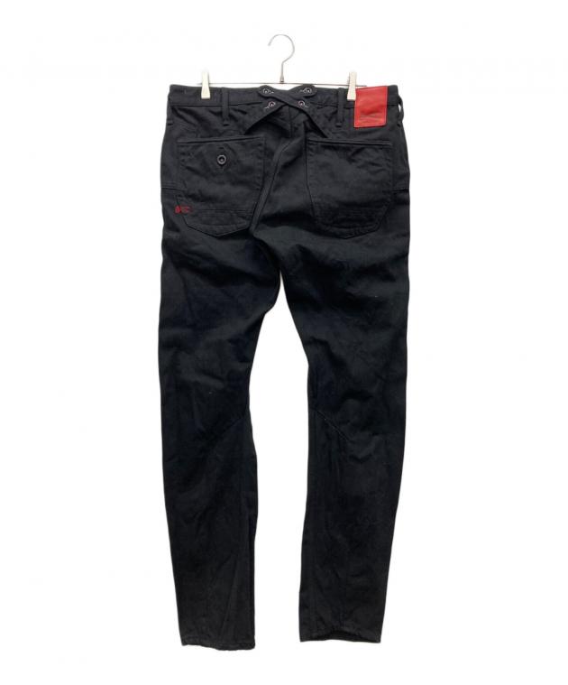 中古・古着通販】Denham (デンハム) CROSSBACK CARROT FIT ブラック