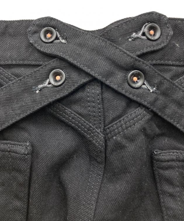 中古・古着通販】Denham (デンハム) CROSSBACK CARROT FIT ブラック