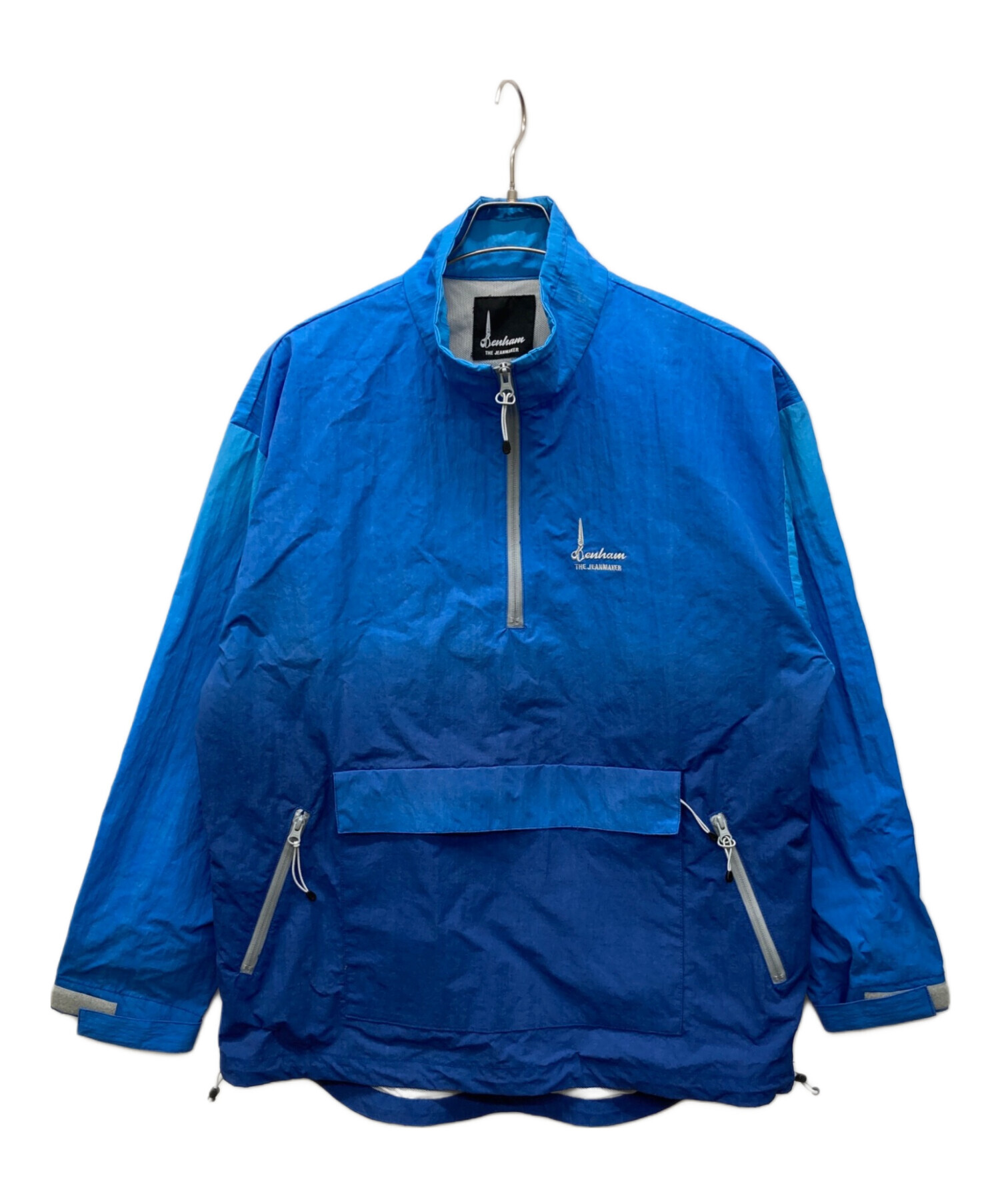 ミ*ヤ様 DENHAM　デンハム　アノラックジャケットL-XL 中古・古着通販】Denham (デンハム) アノラックジャケット ブルー