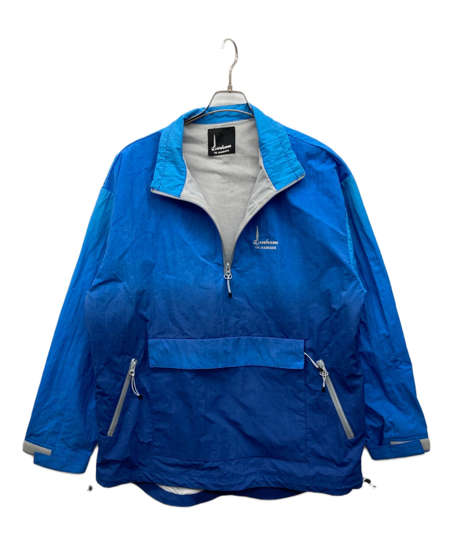 ミ*ヤ様 DENHAM　デンハム　アノラックジャケットL-XL 中古・古着通販】Denham (デンハム) アノラックジャケット ブルー