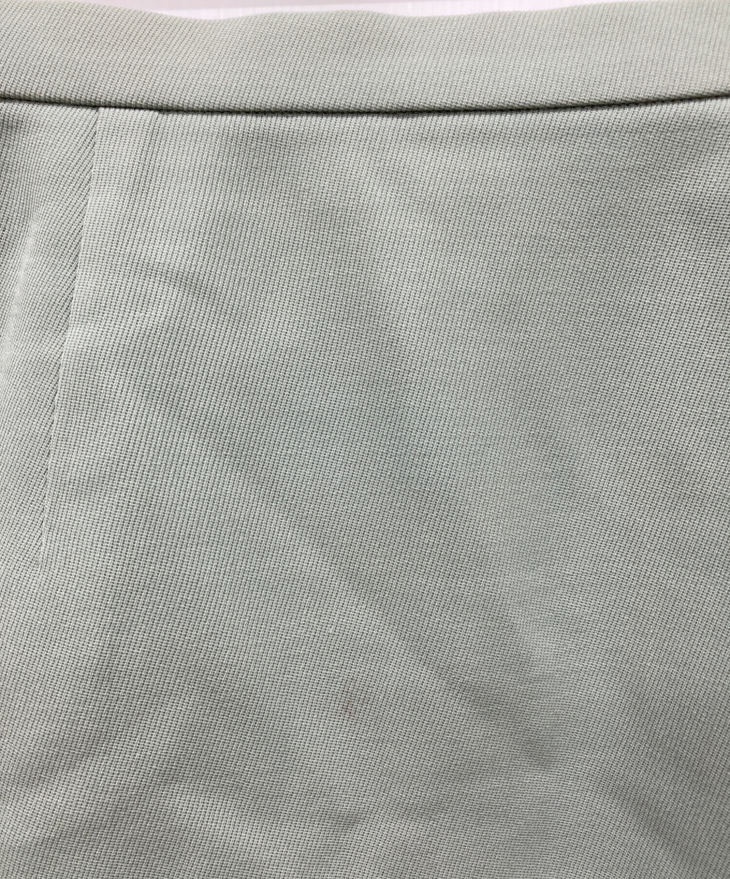 中古・古着通販】BURBERRY (バーバリー) ノーカラースーツスカート 黄
