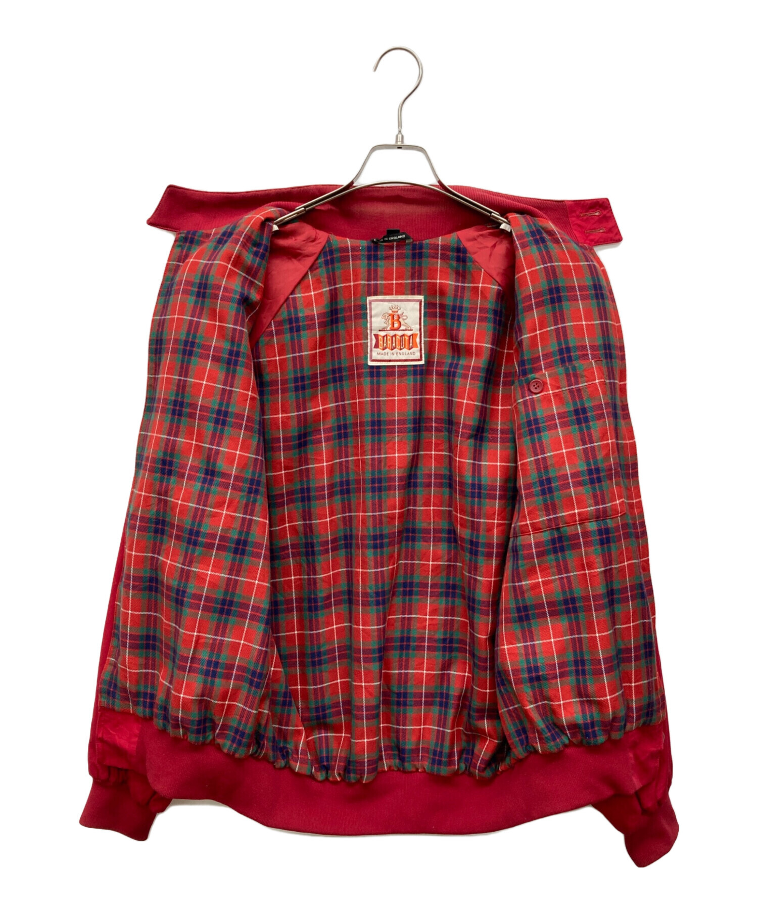 中古・古着通販】BARACUTA (バラクータ) ハリントンジャケット レッド 
