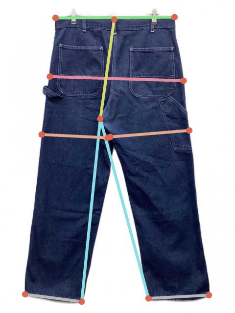 中古・古着通販】Sears (シアーズ) ペインターパンツ インディゴ