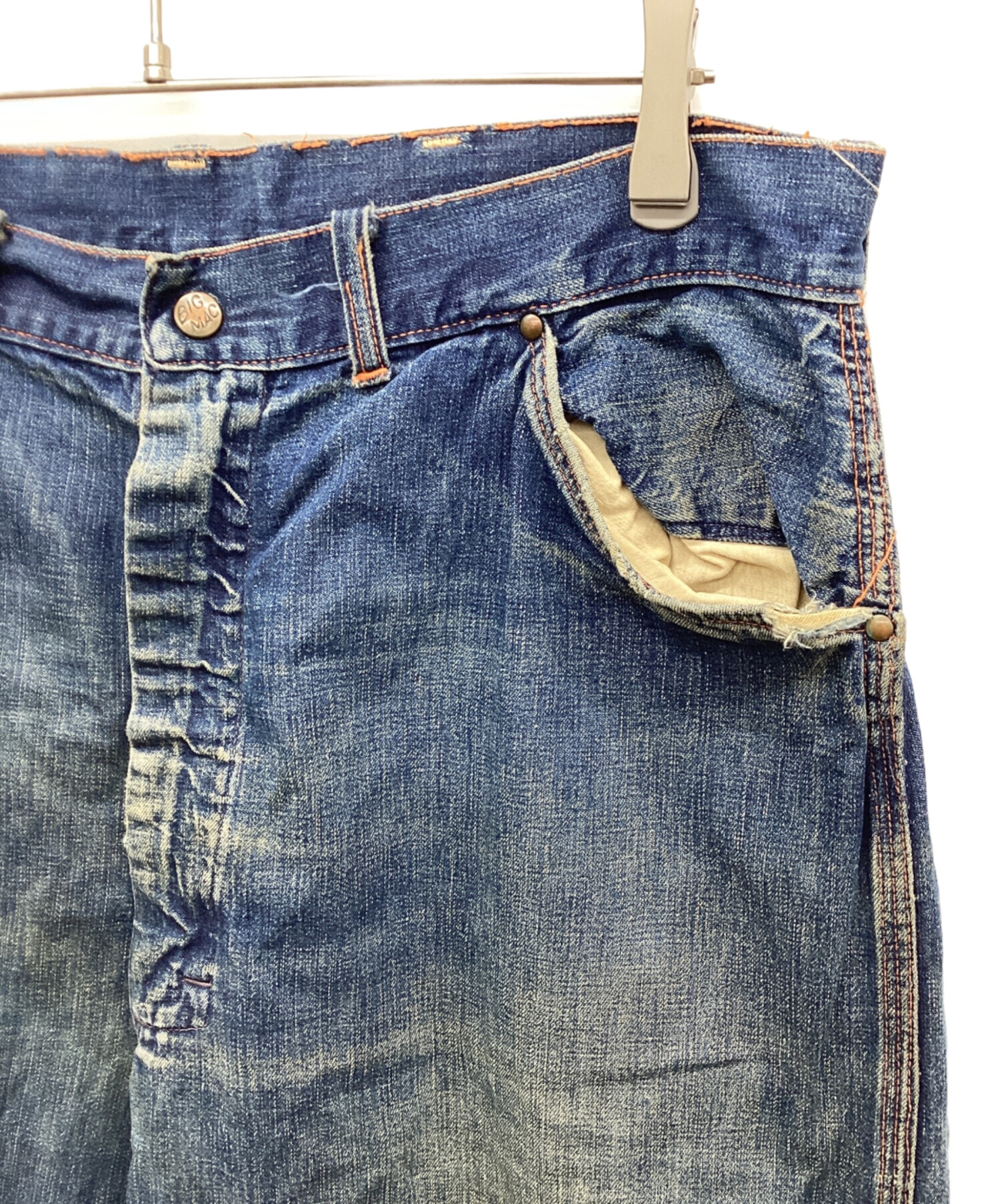 中古・古着通販】big mac (ビッグマック) ペインターデニムパンツ