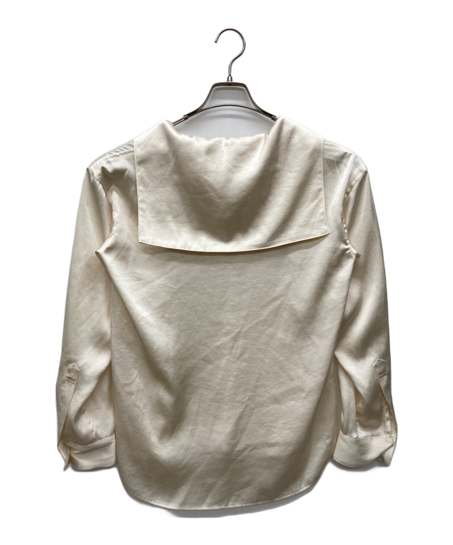トップス zoe sailor collar shirts 中古・古着通販】zoe (ゾーイ) sailor collar shirt アイボリー サイズ